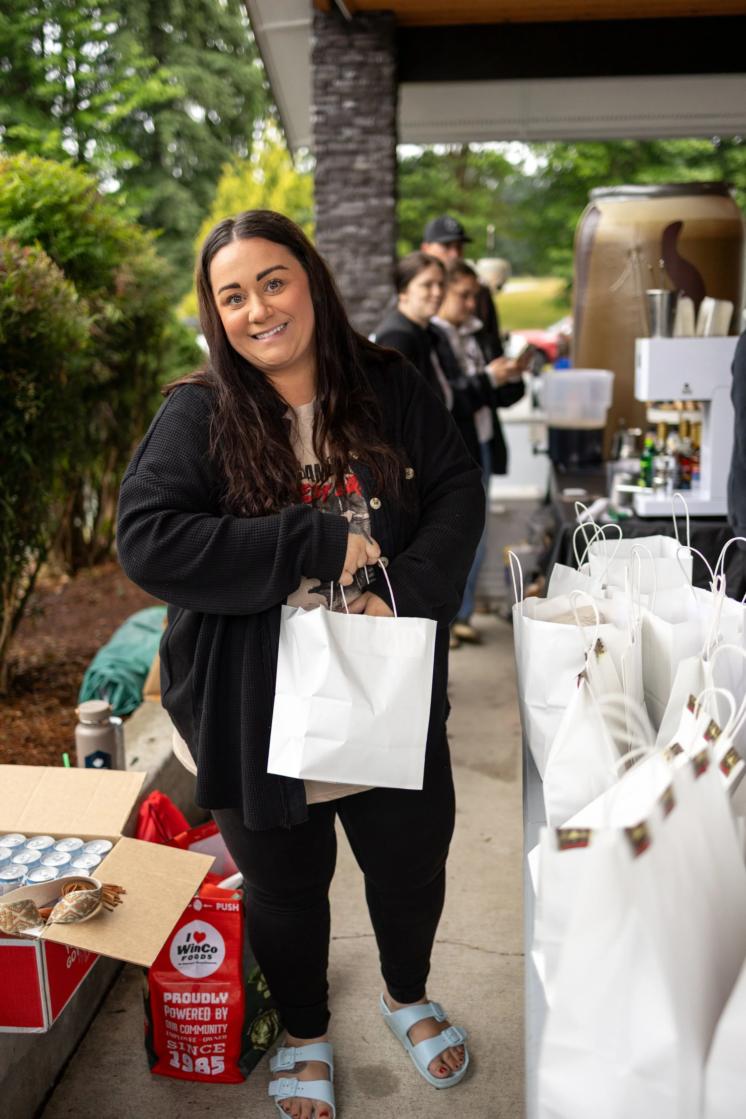 Kiley Yetter helping support at SamsonFest fitness event in Port Orchard