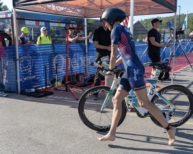10 Pro Triathletes. 10 Transition Tricks