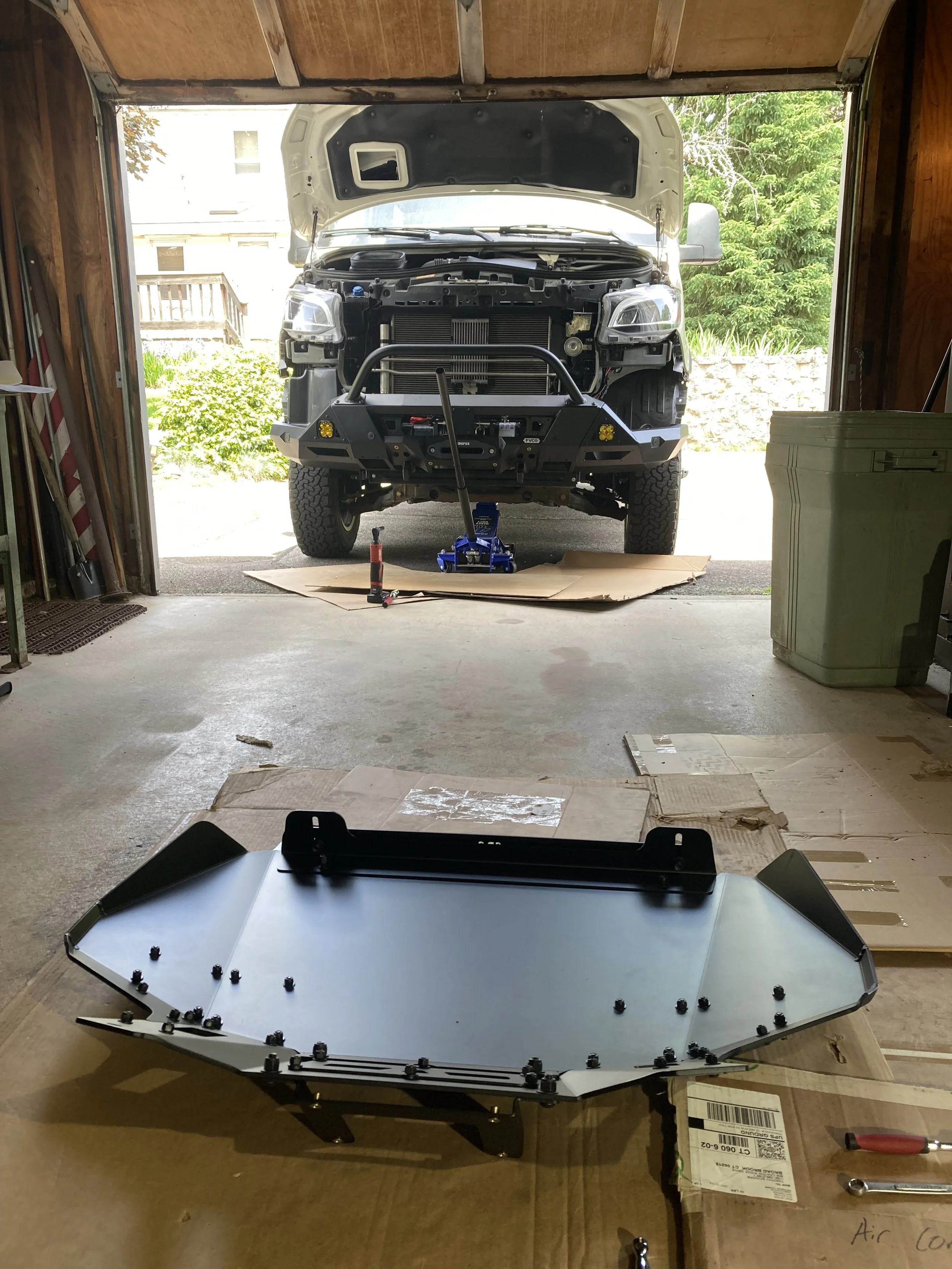 Flatline Van Co skid plate