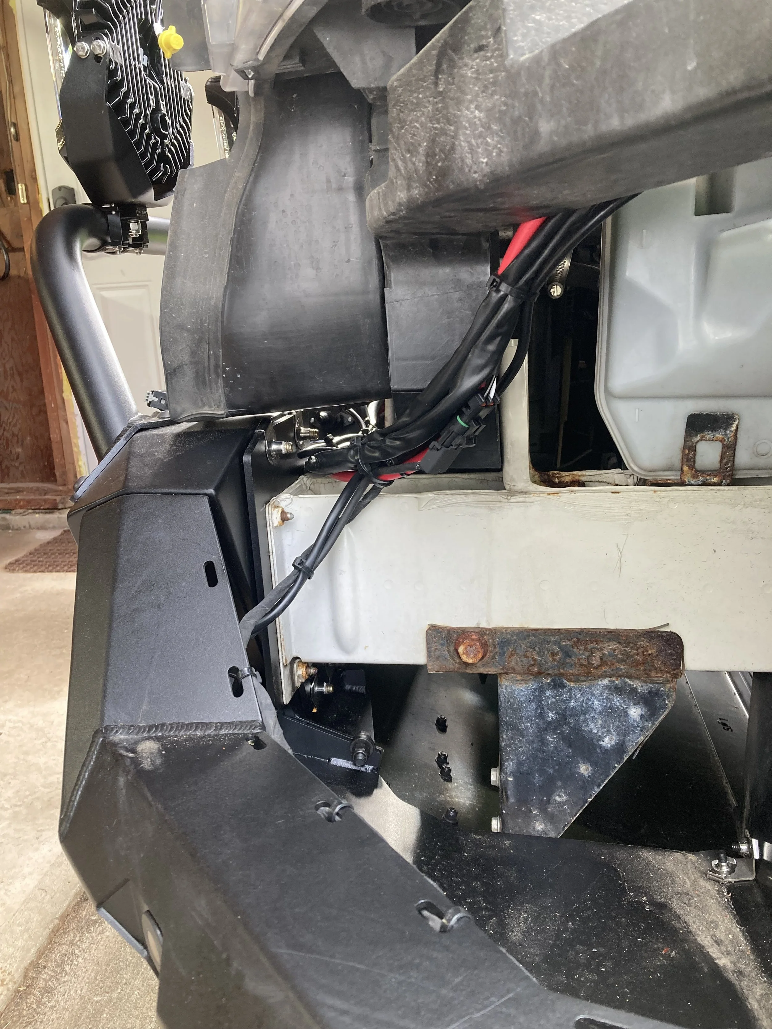 When wiring a vehicle we always try to follow stock wiring harnesses for cleanliness
