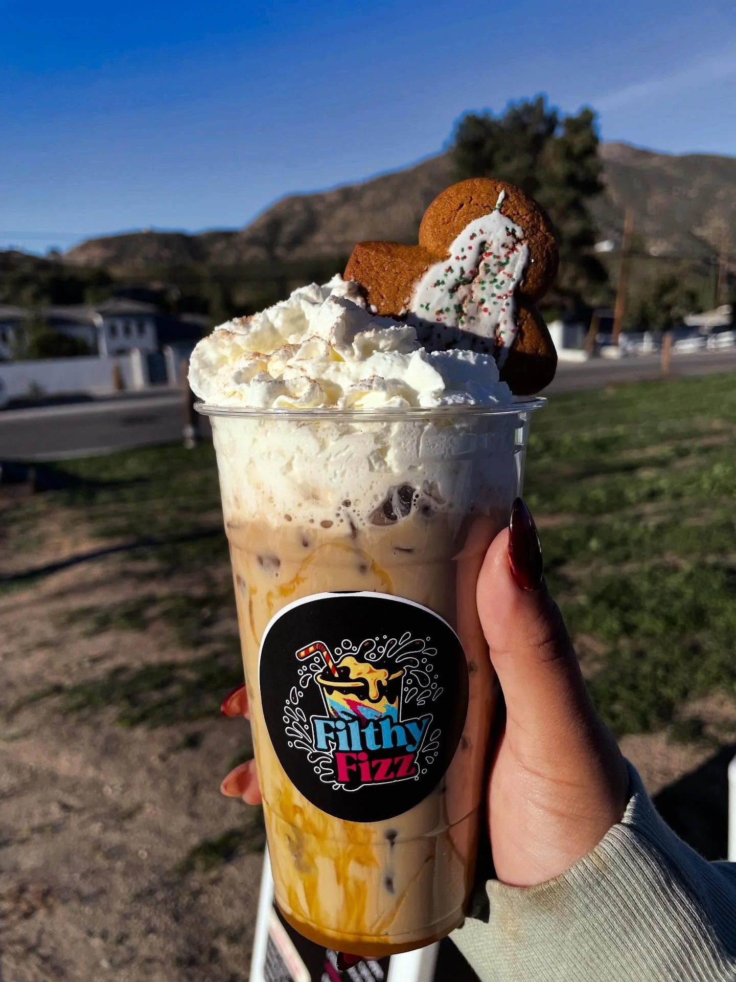 Naughty never tasted so nice 😏
Gingerbread coffee topped with whipped magic + a cookie crown 👑
Come get filthy 🎄☕️ #rechecanyon #inlandempire #coffee #smallbusiness #delicous #dirtysoda
