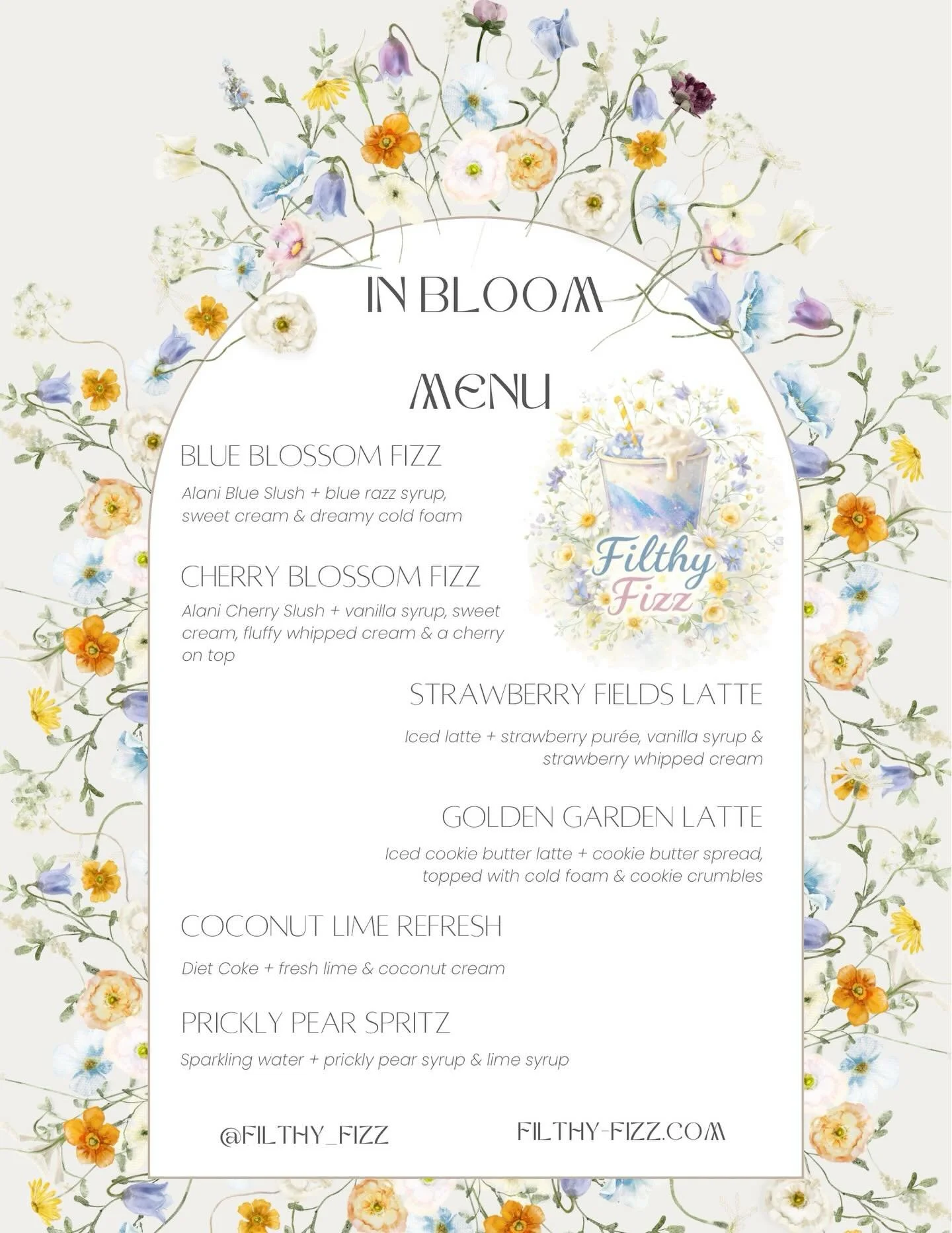 Bloom from within&hellip; and sip something just as pretty 🌼🥤

We&rsquo;re so excited to be part of this dreamy spring event with @theamiguissociety and @theduosculpt 💛 Think soft florals, fresh flavors, and drinks that taste as good as they look
