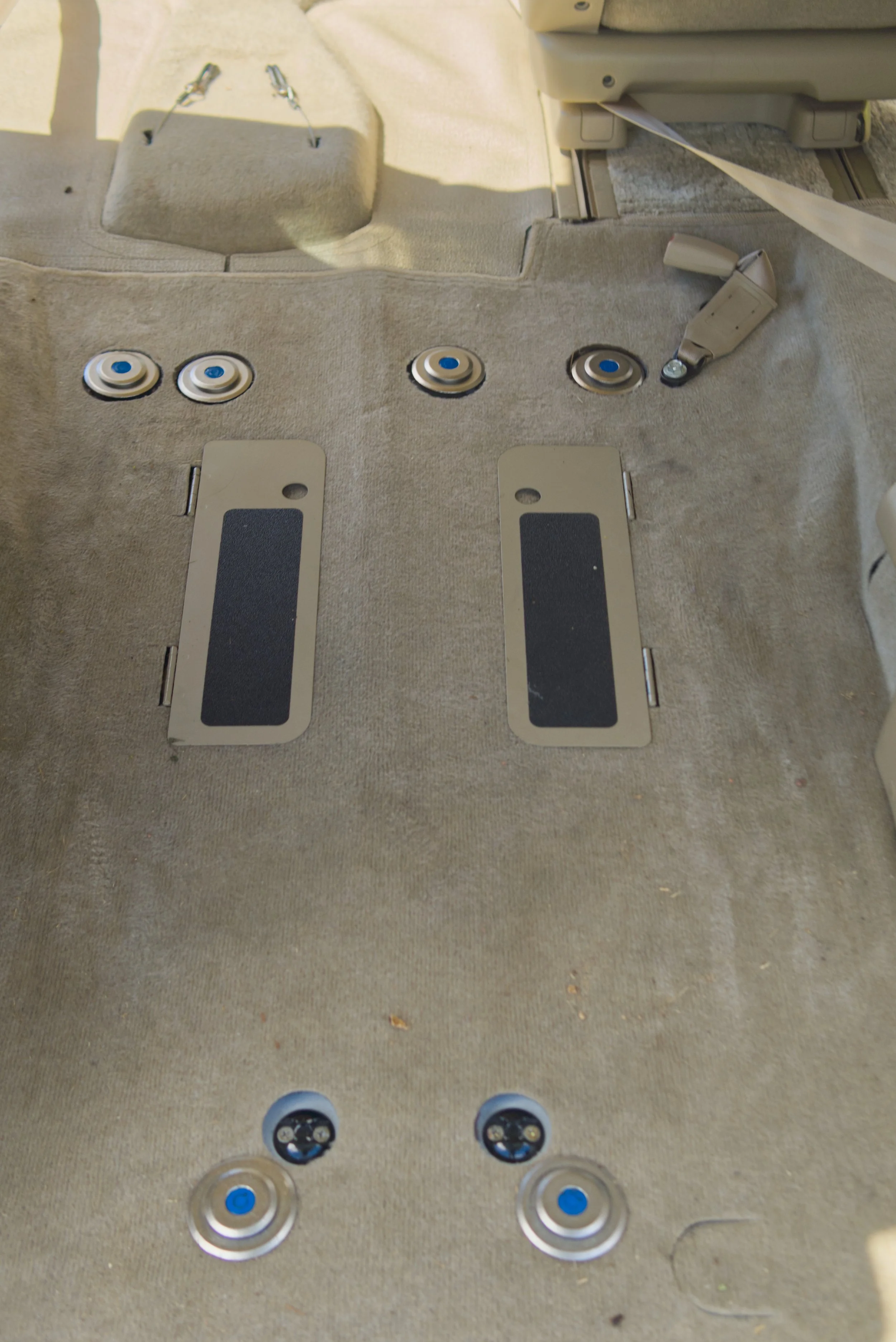 Dual Wheelchair Van - Mounting Points