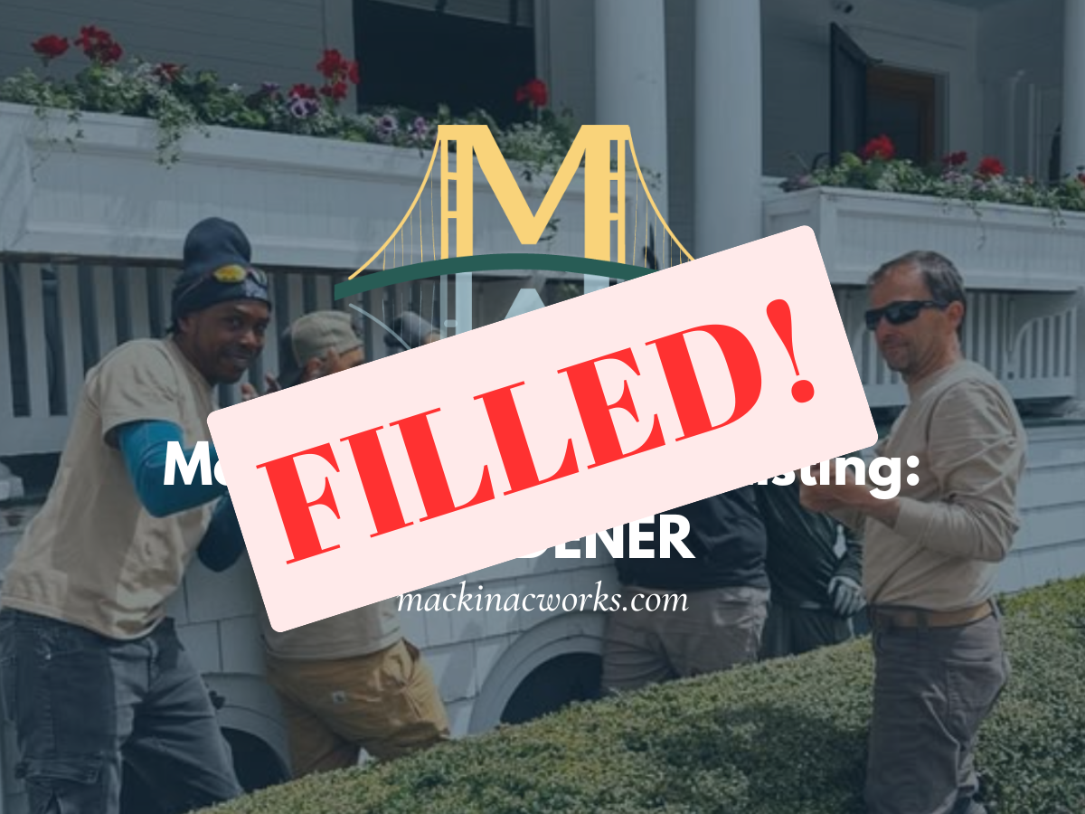 Gardener - Mackinac Landscape and Garden