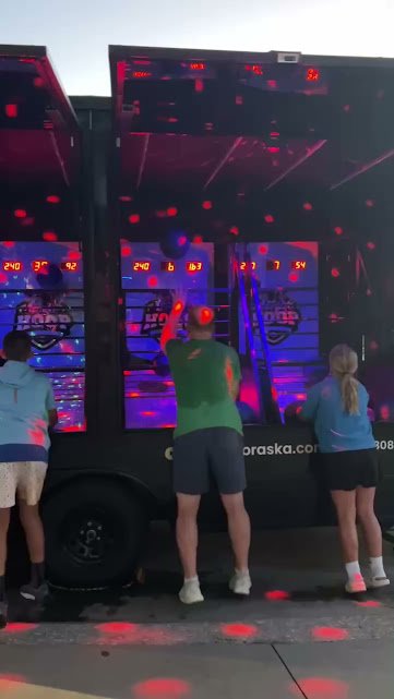 Hoop Nebraska: Make Your Early July Celebrations Unforgettable with a Mobile Arcade Basketball Trailer