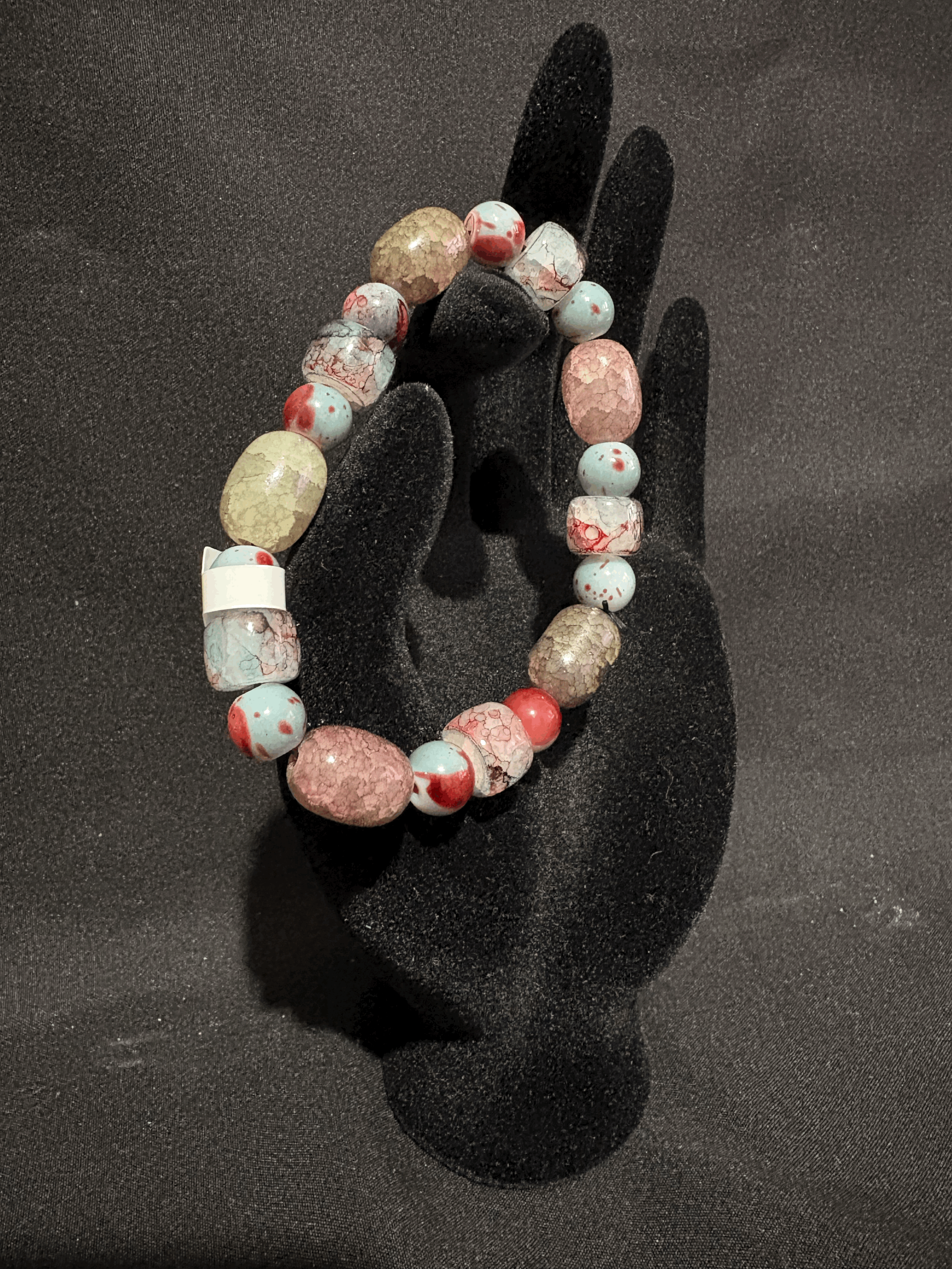 Crystal/Glass Beaded Bracelets 8mm