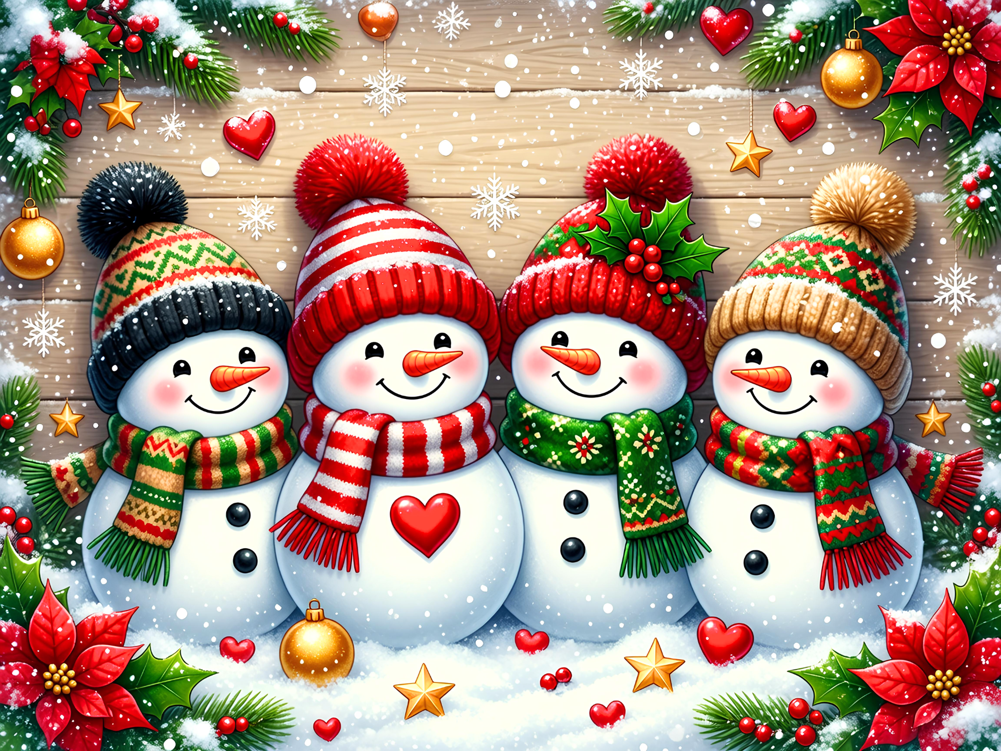 4 Snowman hearts.png