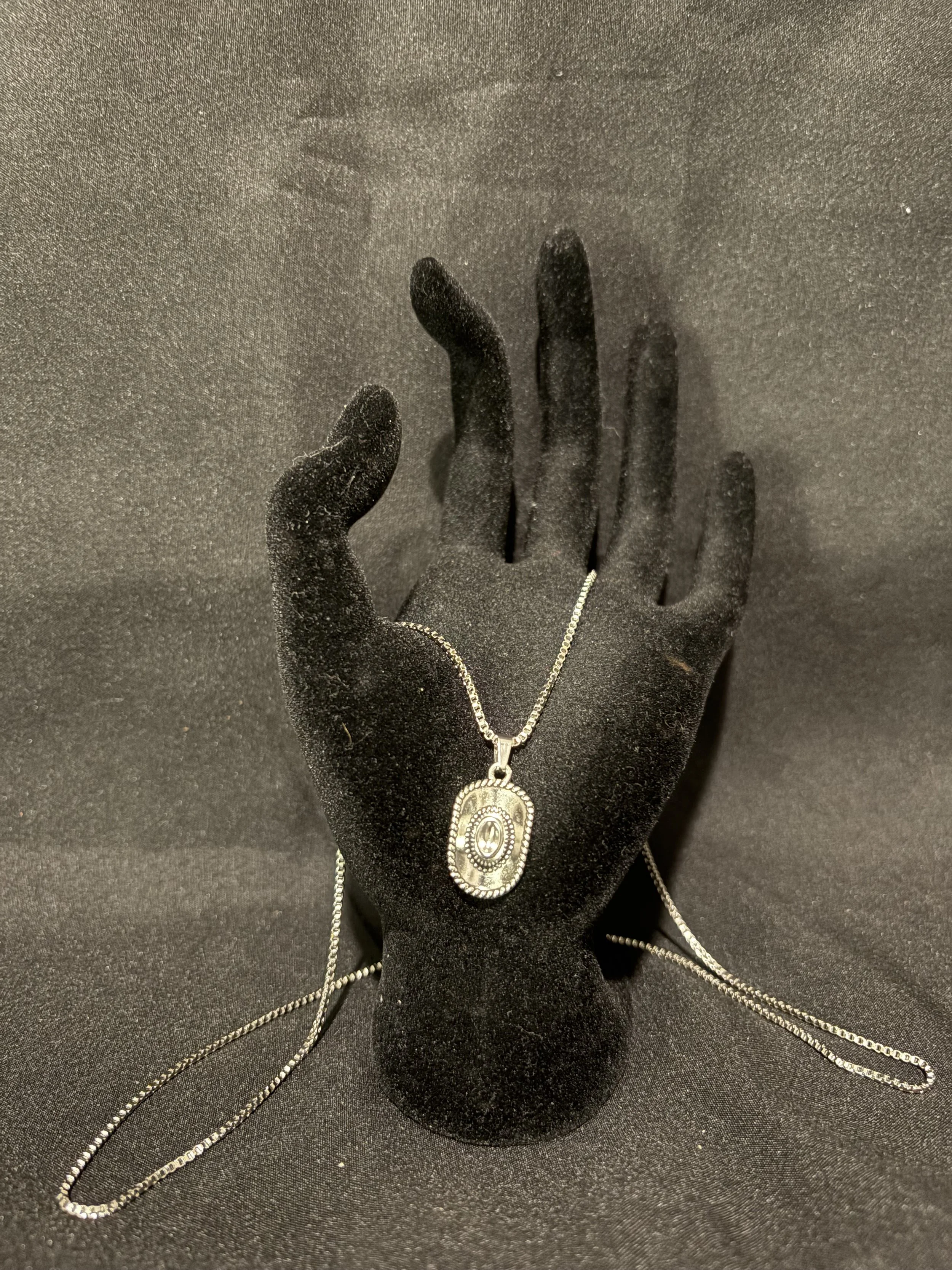 Cowboy Hat SS Pendant