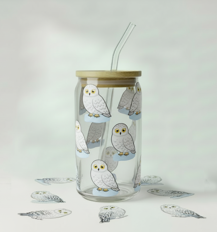 Snowy Owl Eco Tumbler