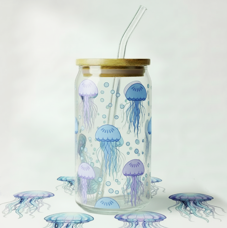Jelly fish Eco Tumbler