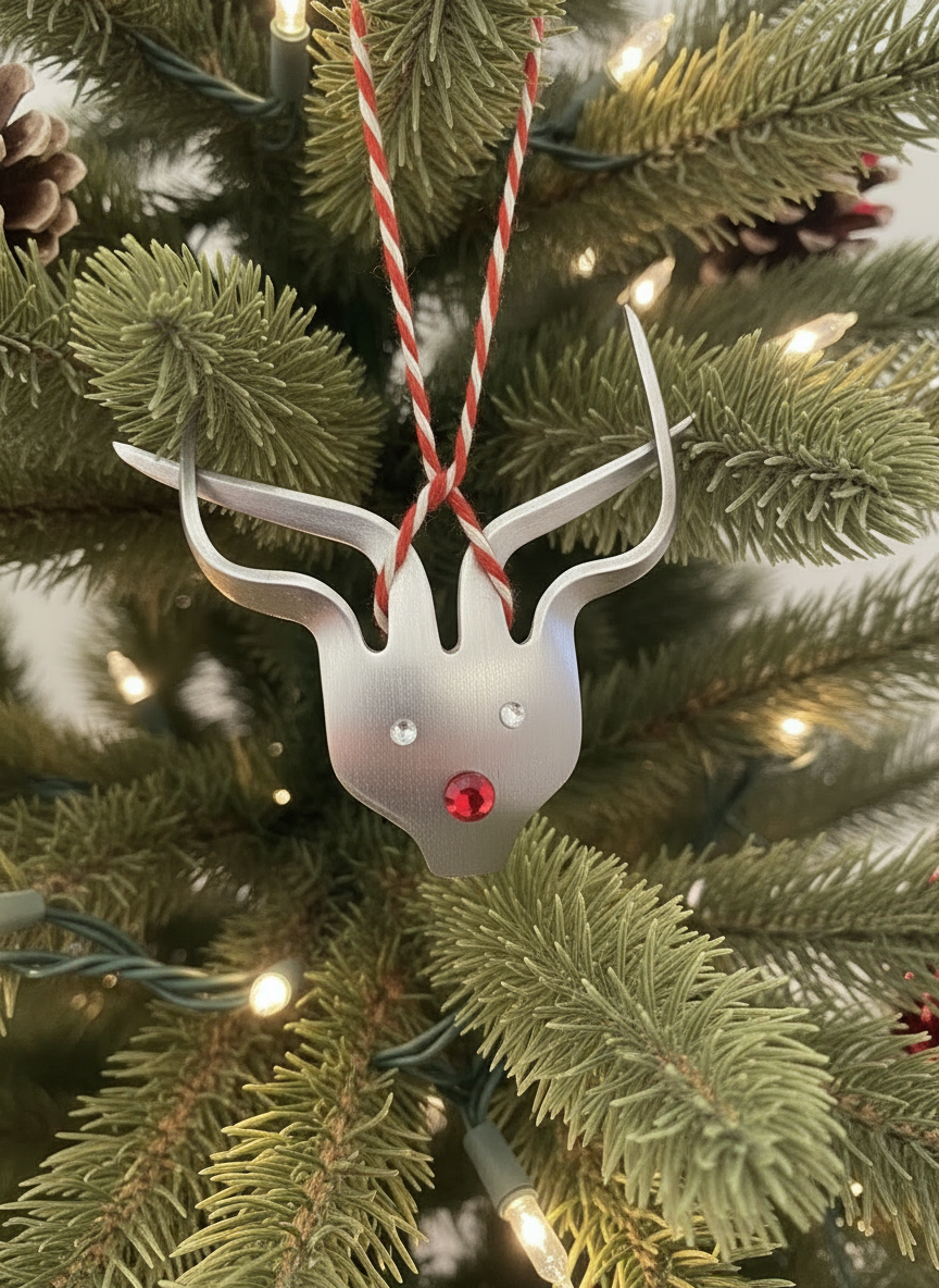 Vintage Reindeer Ornament