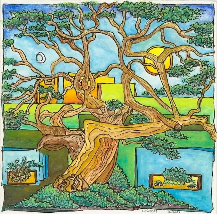 Drawings & Gouache - Tree Triptych.jpg