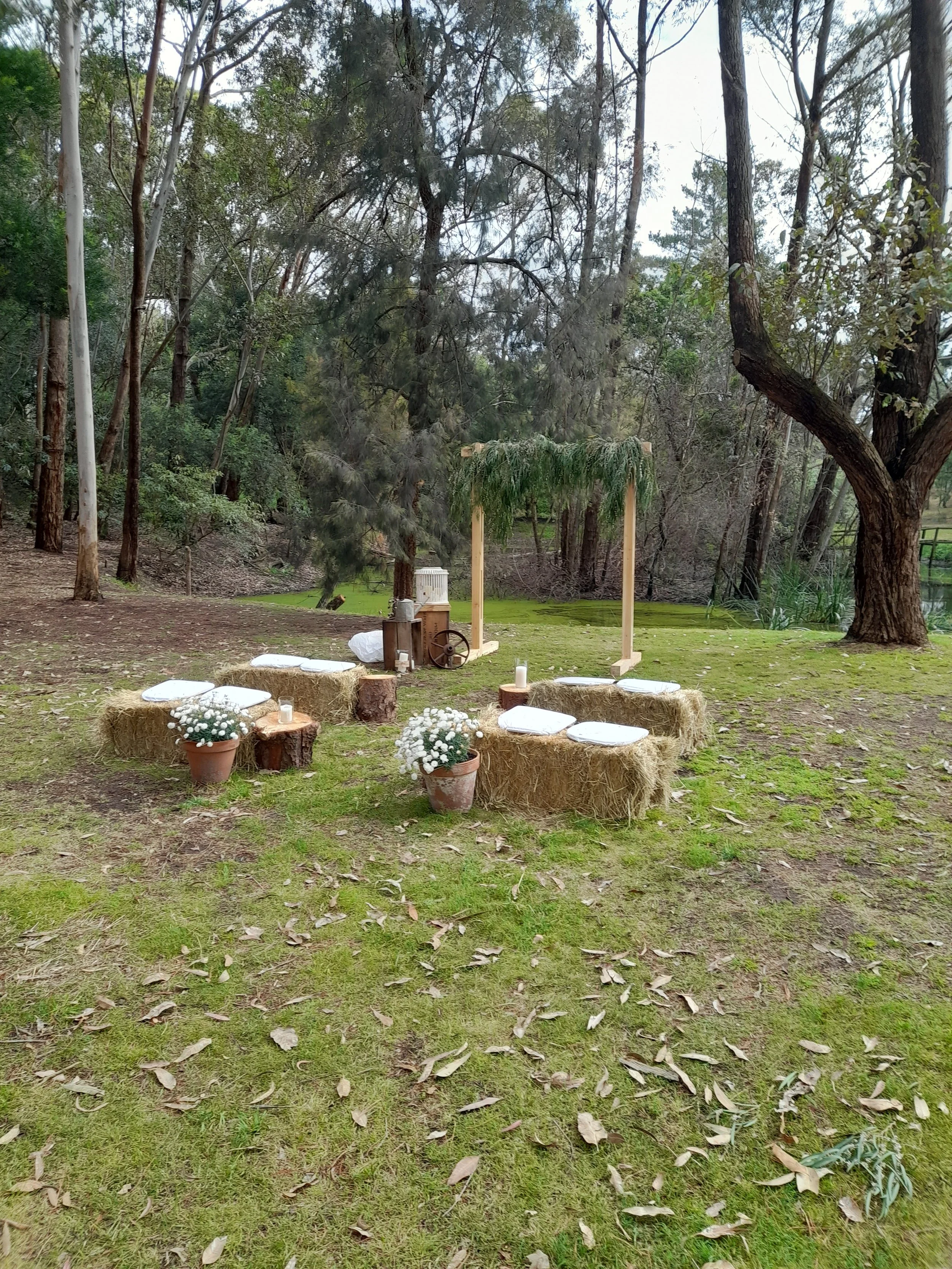 Country Wedding Setting