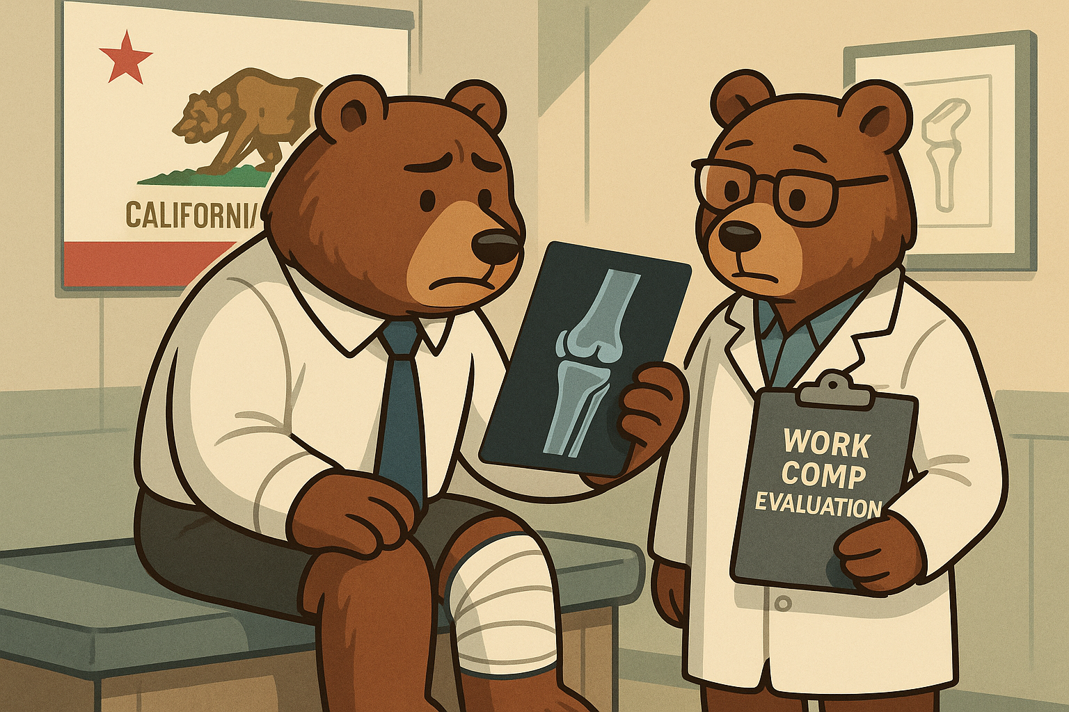 California Workers’ Comp Settlements for Knee Injuries