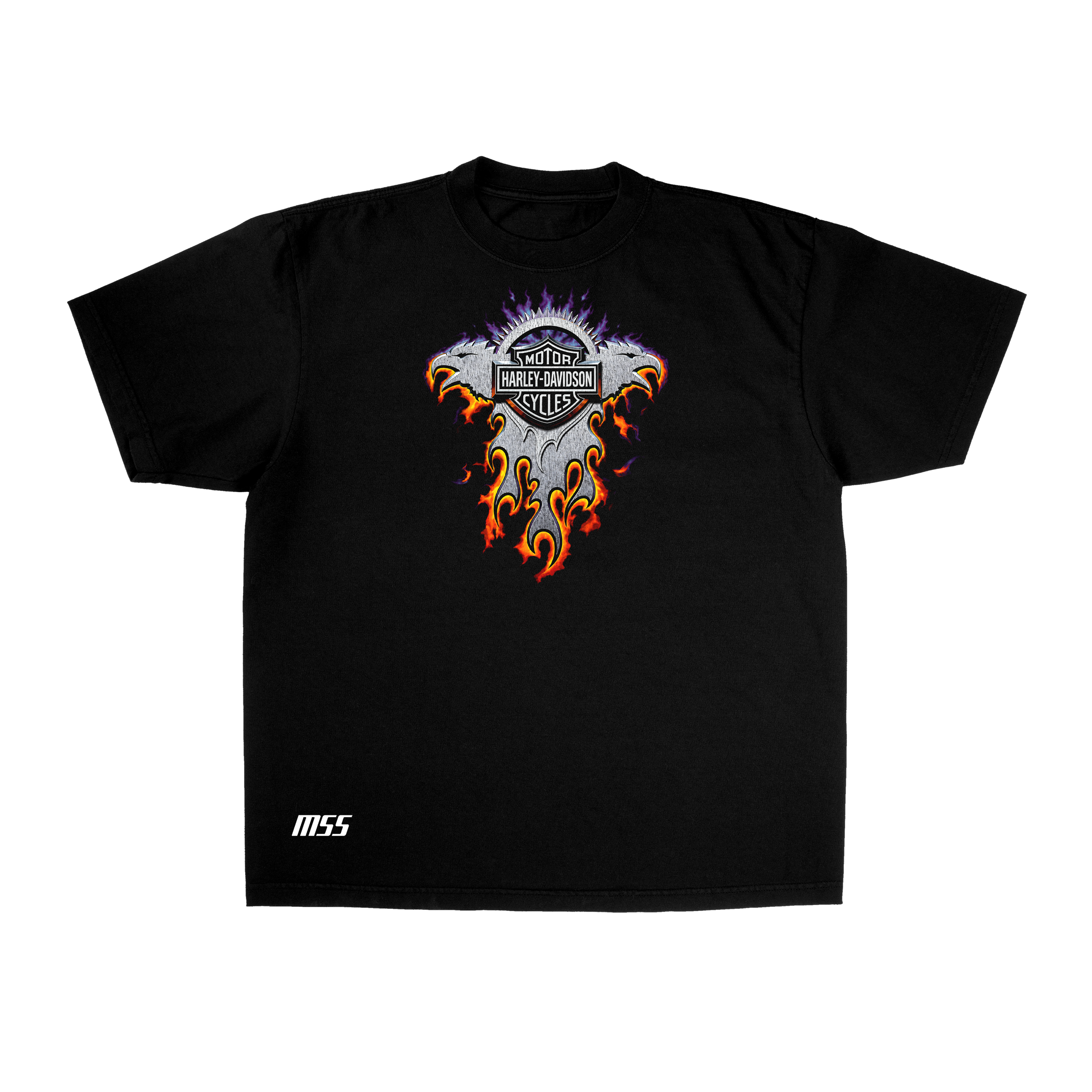 HARLEY DAVIDSON CHROME FLAME