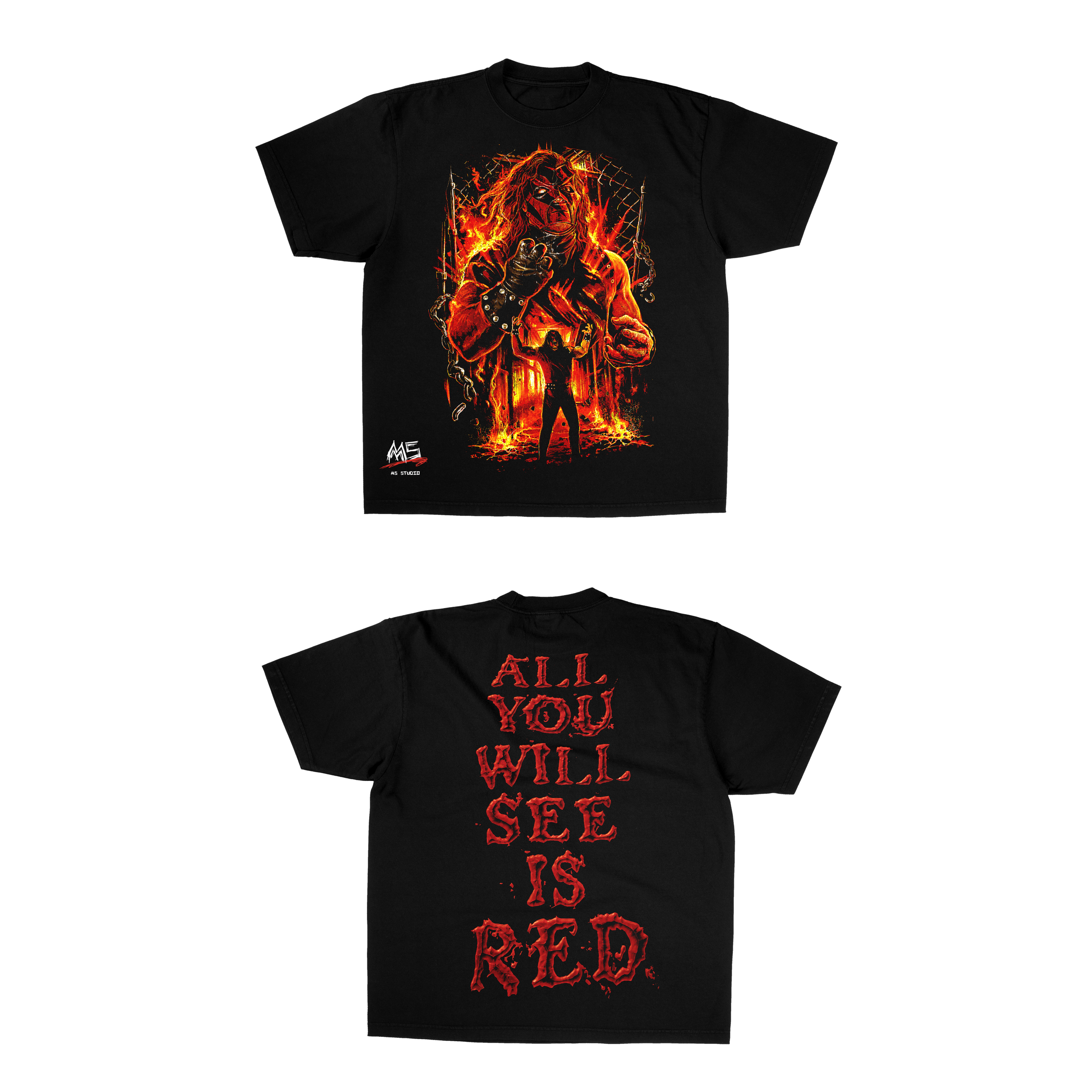 ALL YOU WILL SEE IS RED