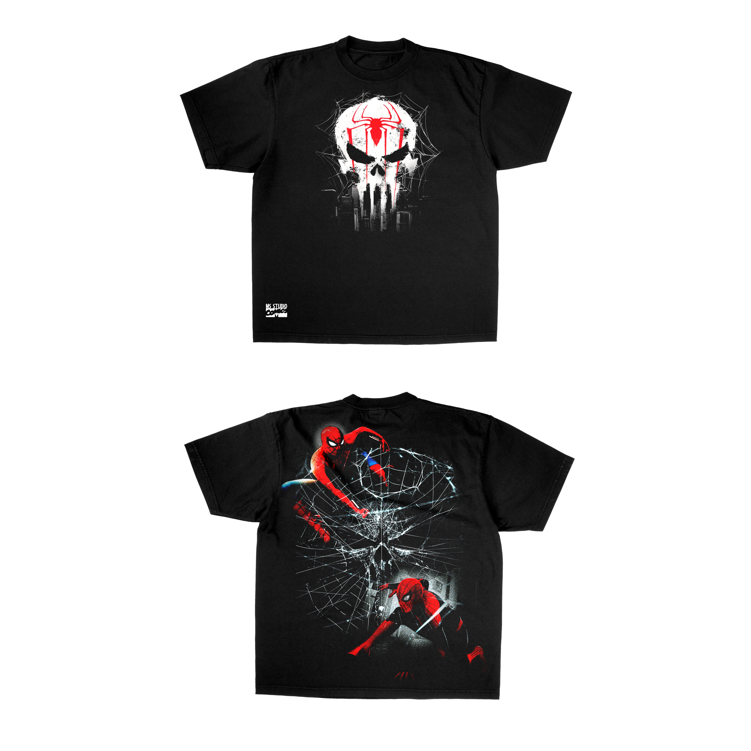 SPIDER MAN & PUNISHER