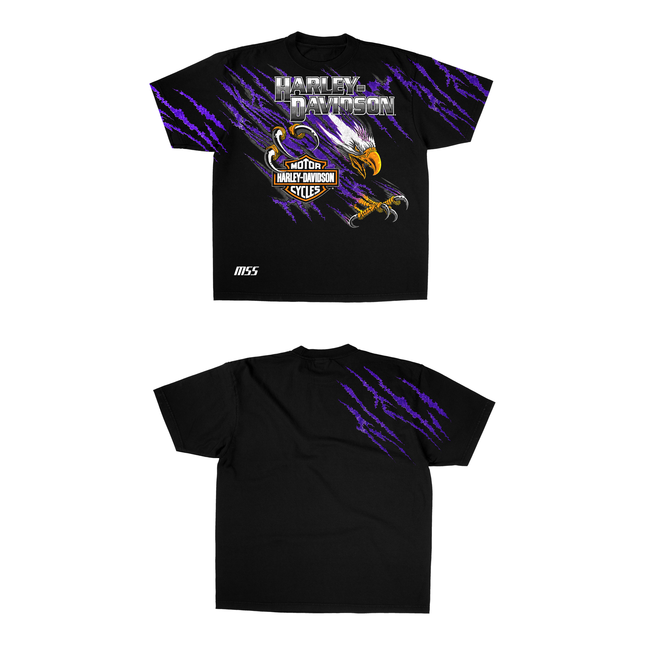 HARLEY DAVIDSON PURPLE EAGLE
