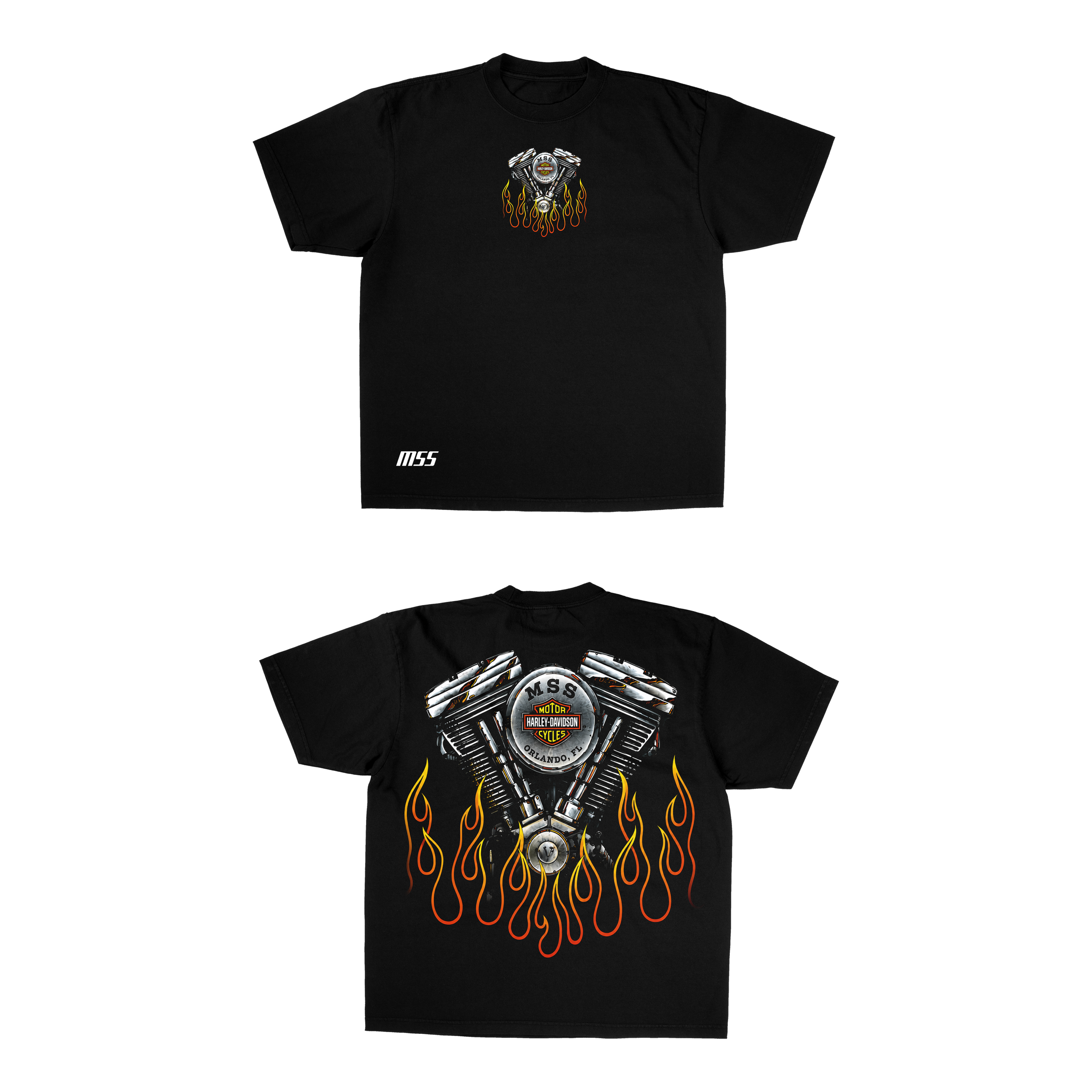 HARLEY DAVIDSON FLAMES