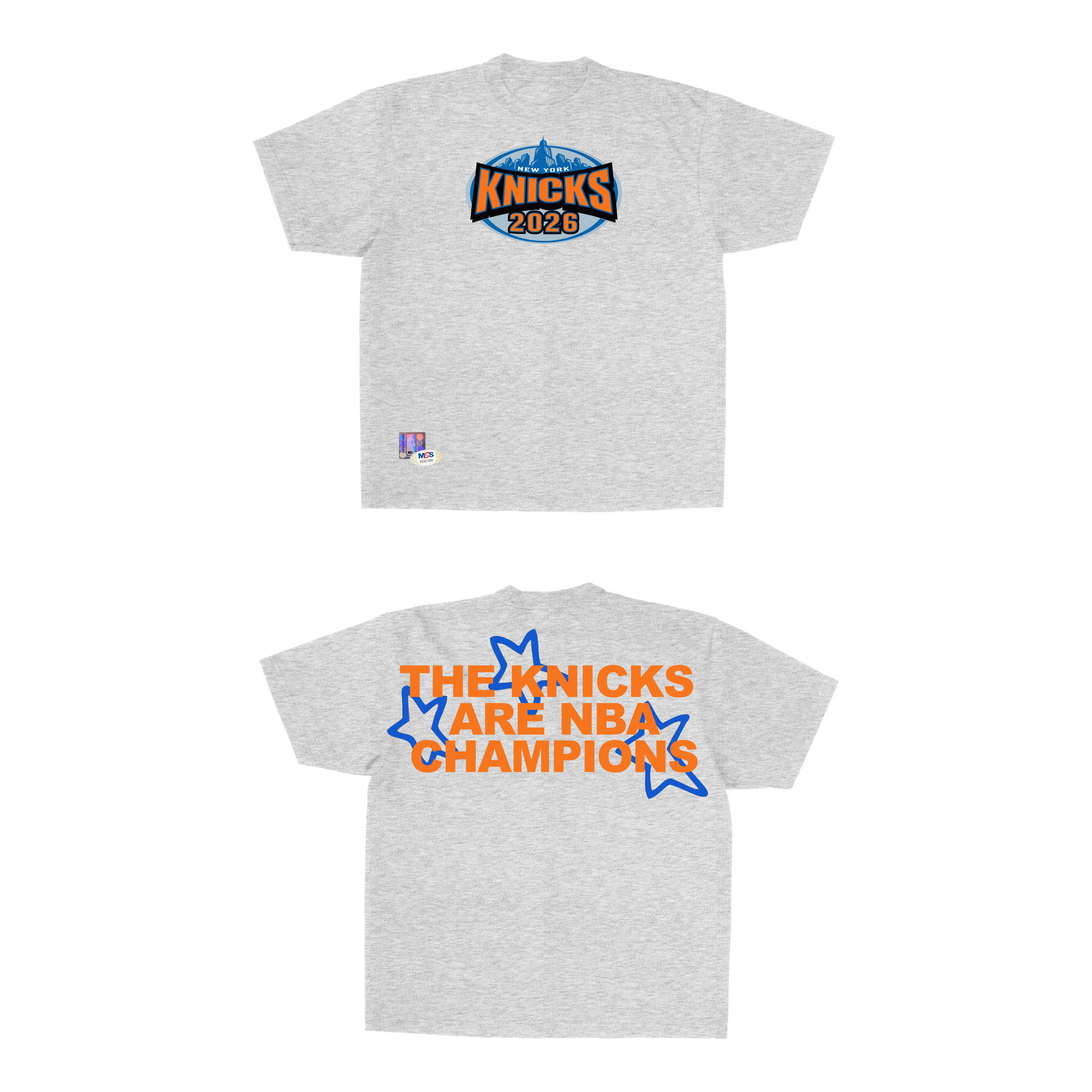 THE KNICKS ARE NBA CHAMPIONS