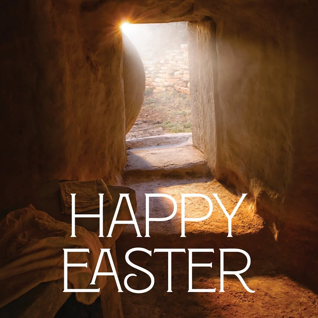 Happy Easter Sunday!
We hope you take some time to reflect on the good news: “He is not here, for He is risen.” (Matthew 28:6)
Jesus Christ our Savior, Redeemer, Brother and Friend lives and because He lives peace, hope and love can be
