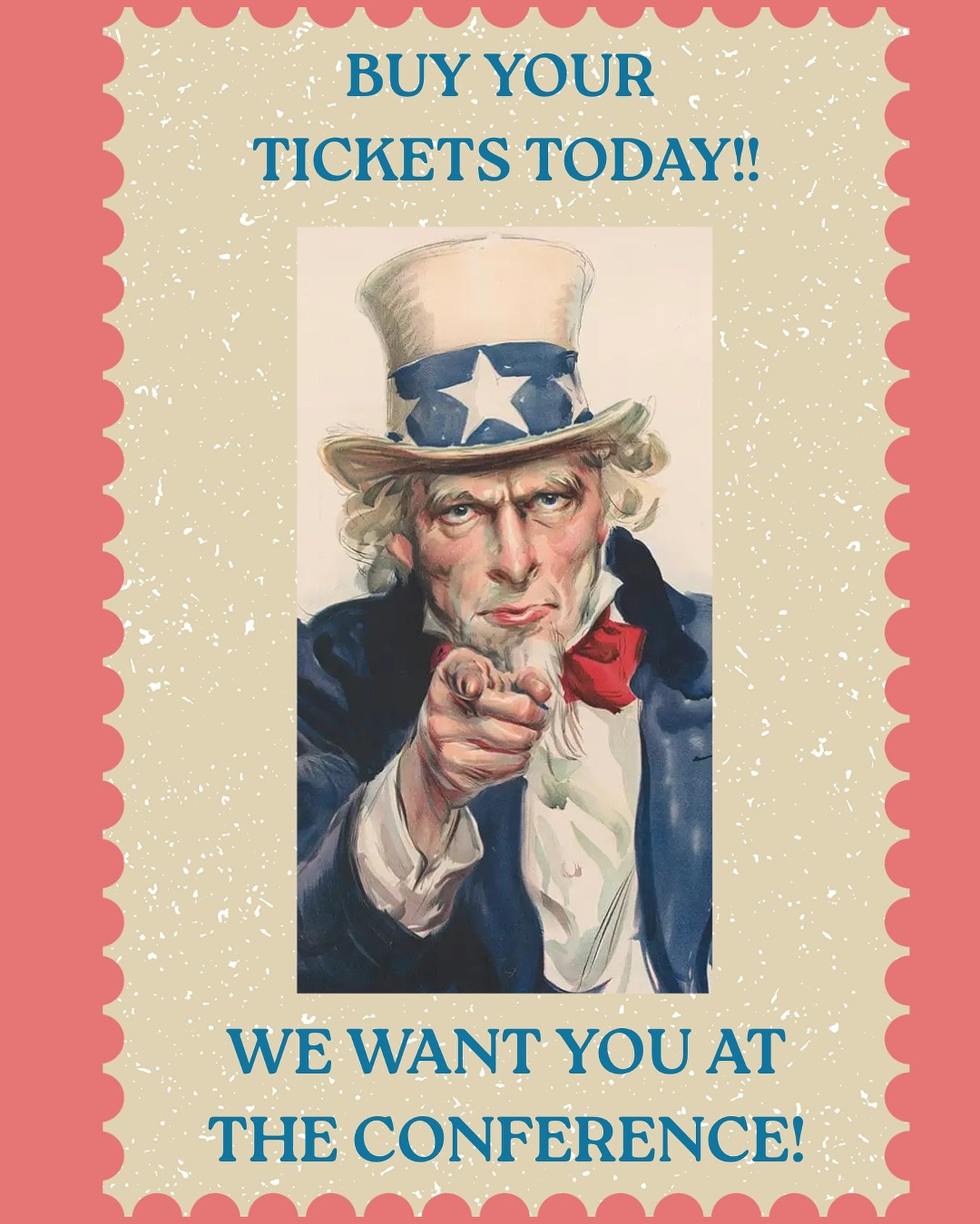 🇺🇸 We’re with Uncle Sam on this one…
🎟️ Buy your tickets before Monday for the LAST chance to get them at $75!!
We’ll be:
🗣️ Yapping
💃 Dancing
😜 Goofing
🧠 Learning
🎧 Vibing — all weekend long!
✨ More ways to meet pe