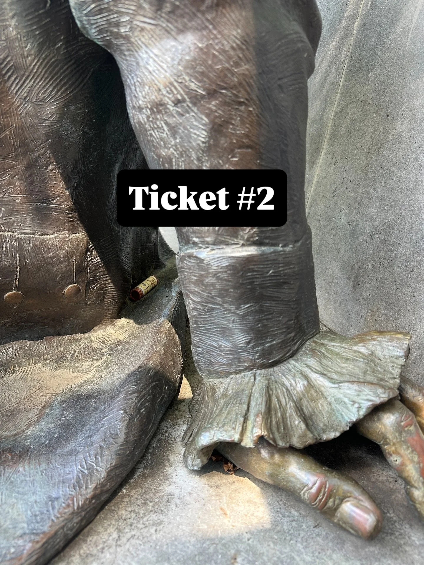 Second ticket placed! Good luck!