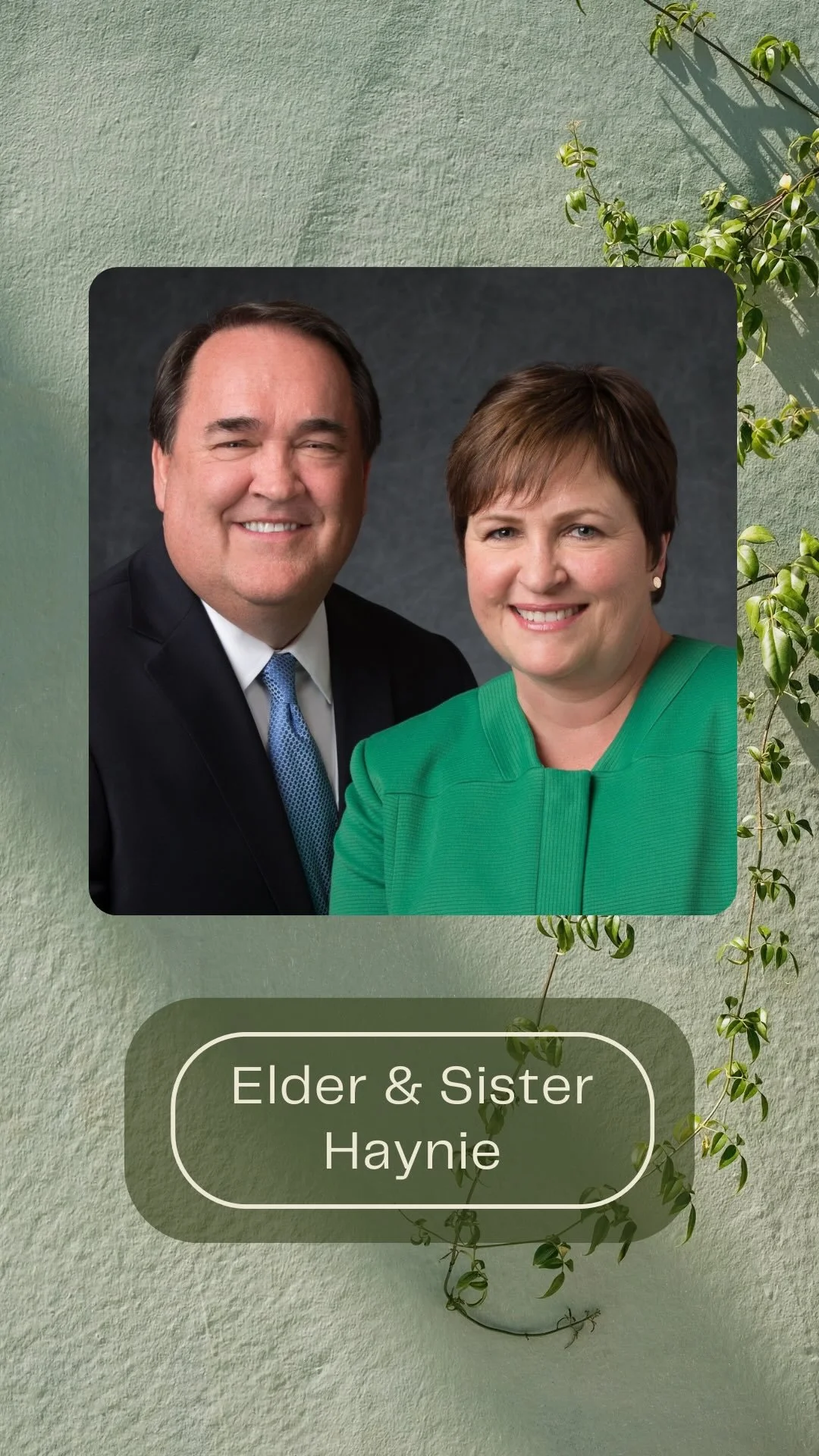 We’re so excited have Elder and Sister Haynie address us Sunday! They’d love to hear from all attendees of things on our mind! Fill out the survey in our stories to give feedback on how you want to be spiritually filled!