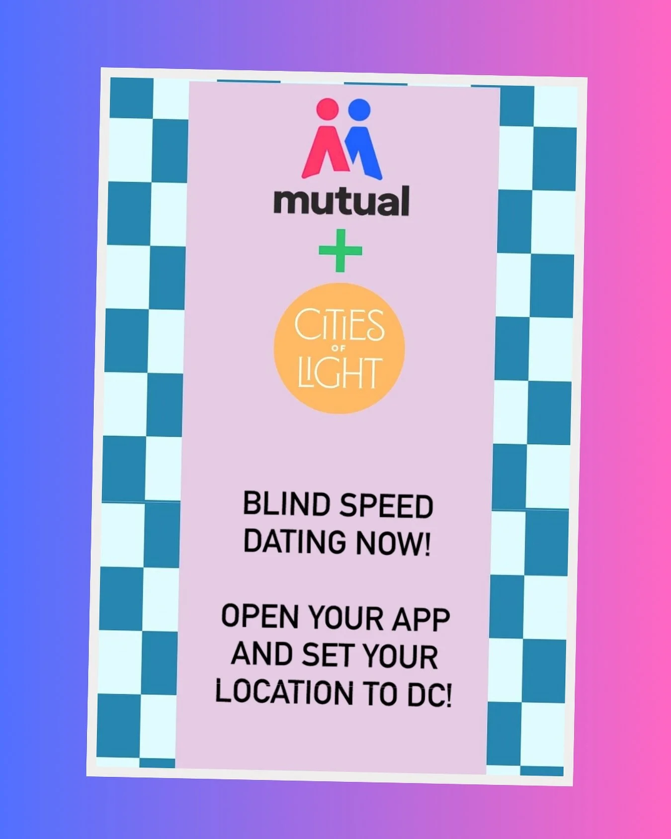 Get your mutual app open and join in on reconnecting and maybe finding your perfect match! Link in bio for mutual premium. ð go to the speed dating tab and start chatting!