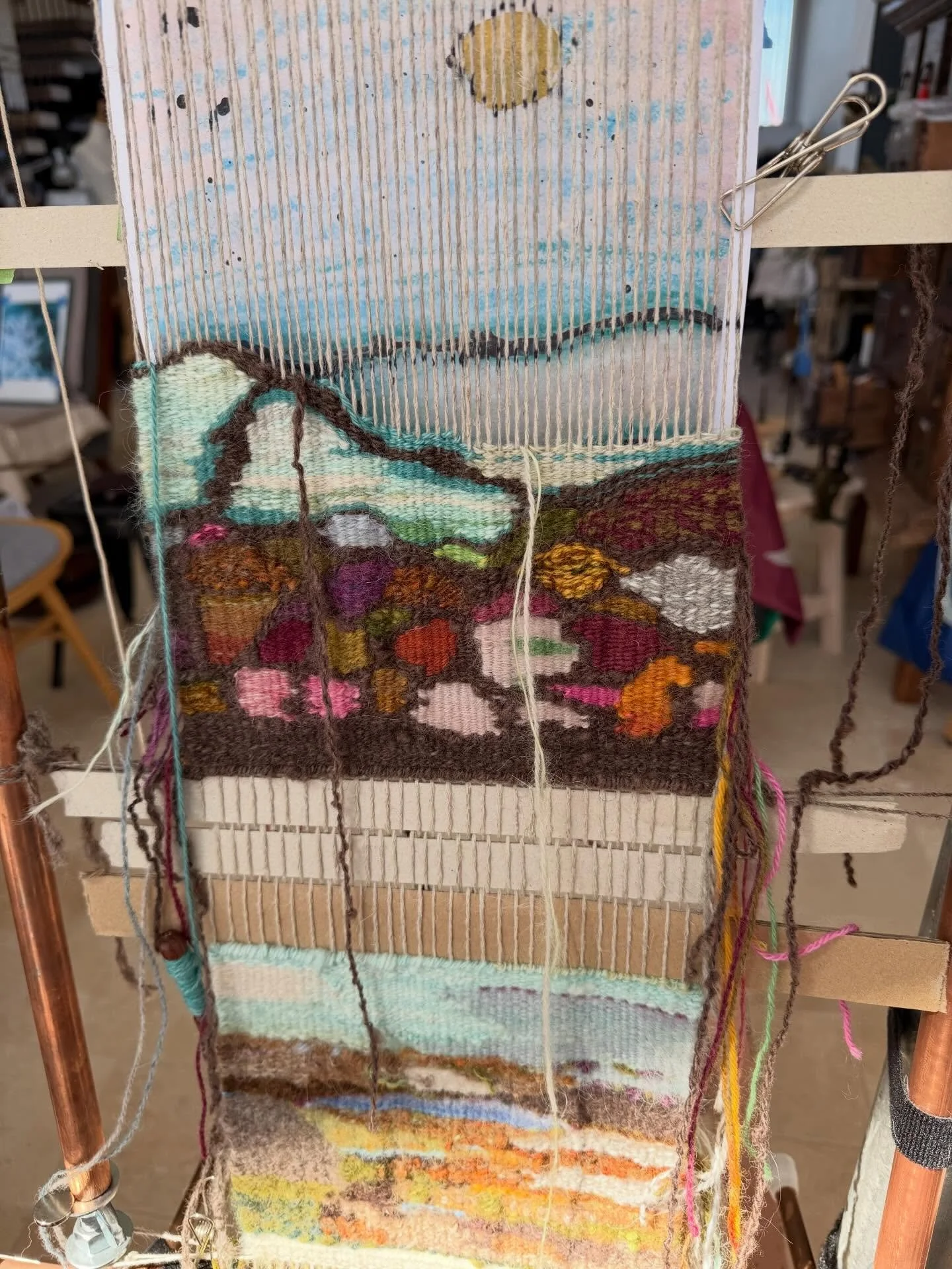 Almost complete! Dyeing up for my next creation 💕🎶🎶🎶🎶