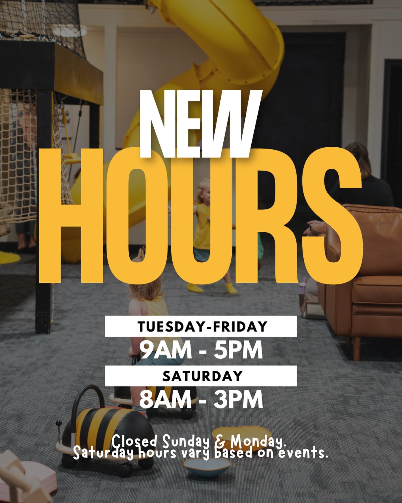 new hours are officially here &mdash; and yes, we basically rearranged our entire lives (and caffeine intake) to make it happen. we&rsquo;ve added more weekday hours, expanded drop-off options, and we&rsquo;re doing our best gentle nudge to steer bir