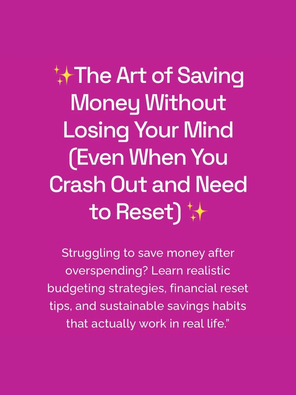 Are you saving for something? Me? I&rsquo;m saving for my medical expenses! 🩷 Can you guess how much money I spent on my medical expenses in 2025?