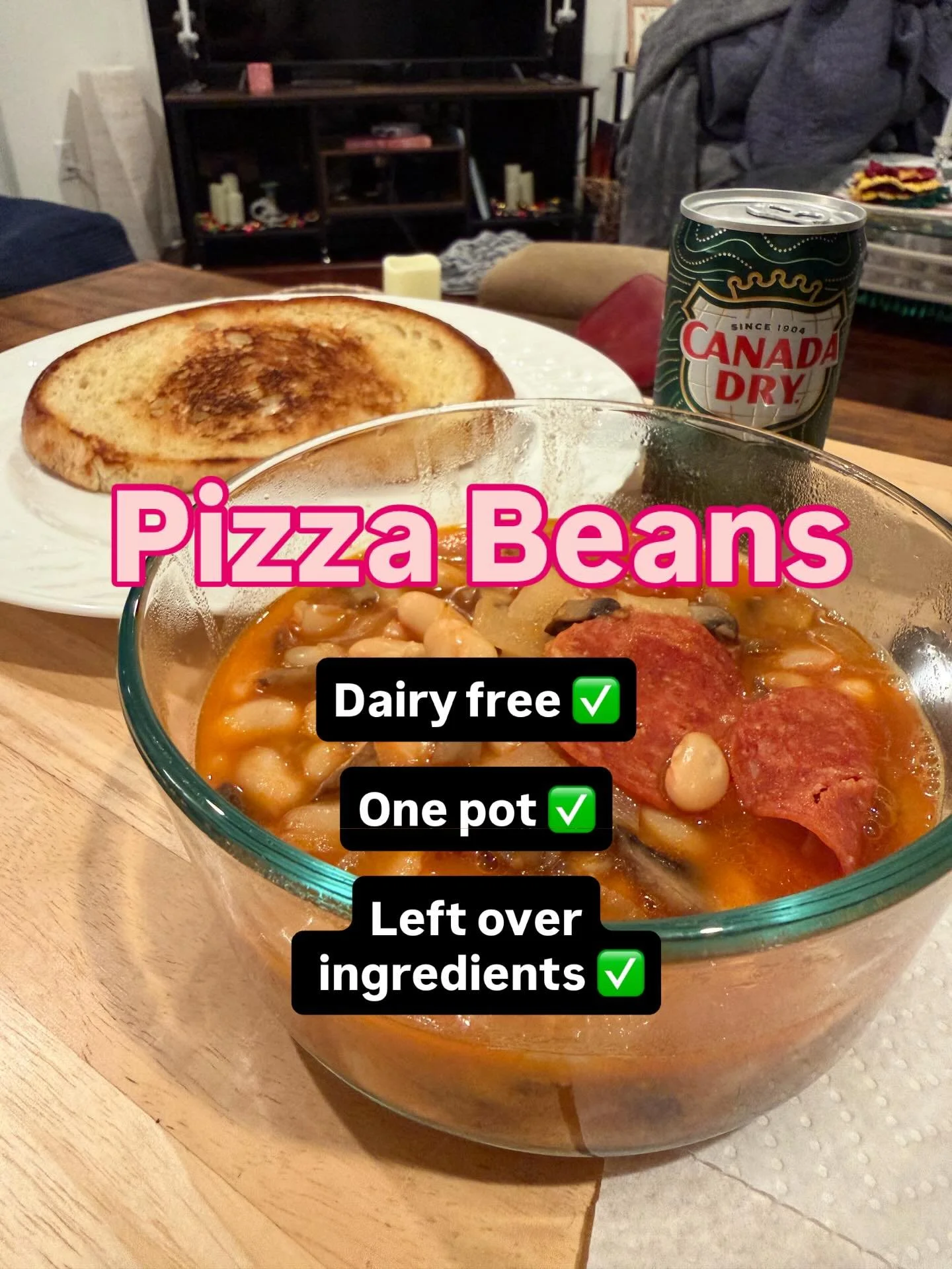 🍕Pizza Beans 🍕 no notes. &hearts;️💙💜🖤💛💚🧡🤍🩷
Recipe ⬇️⬇️⬇️

Do you ever eat something so delicious that you get so excited to go to bed &amp; wake up the next day so you can eat it again.  That is this simple &amp; surprising recipe I made to