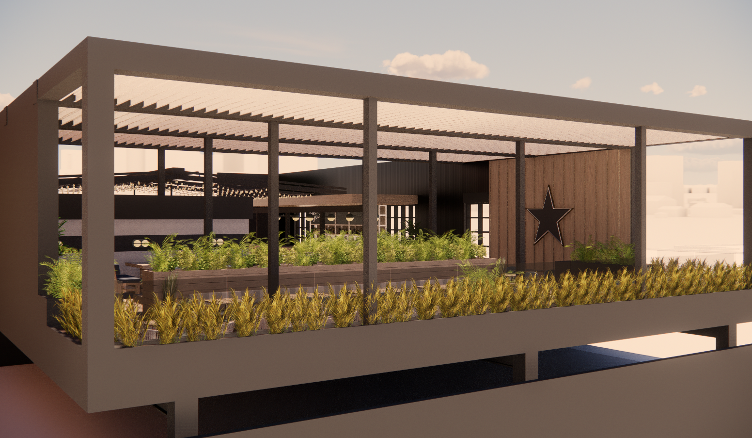 National Rooftop Patio