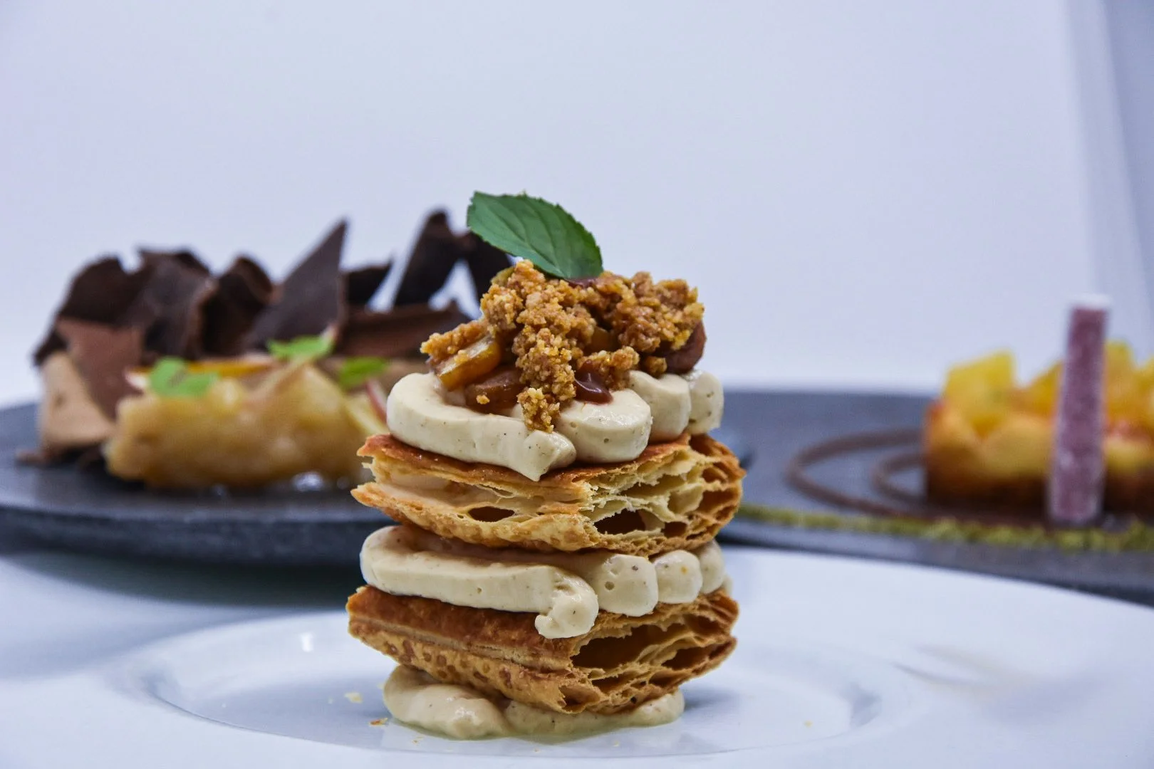 Cremeschnitte Minidesserts