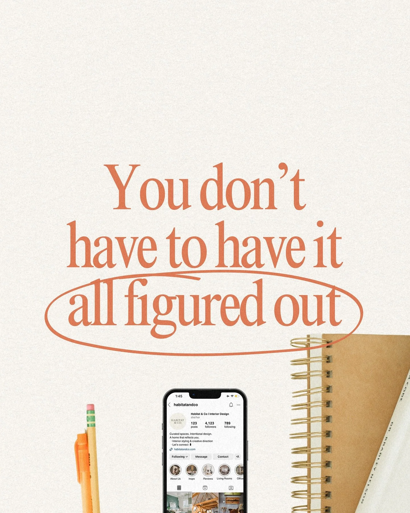 If you&rsquo;re feeling stuck or behind, this is your reminder:
✺ You don&rsquo;t have to have the entire vision mapped out.
✺ You don&rsquo;t need the perfect plan.
✺ You&rsquo;re allowed to grow into clarity.

Most of the business owners I work wit