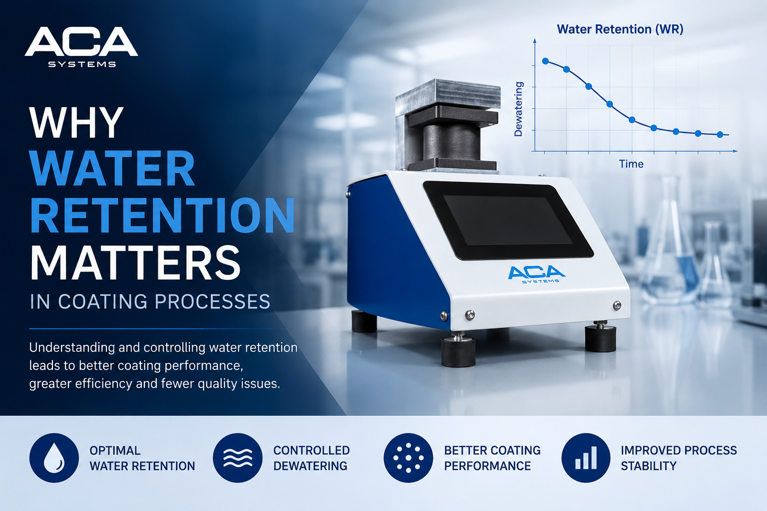 Why water retention matters in coating processes?