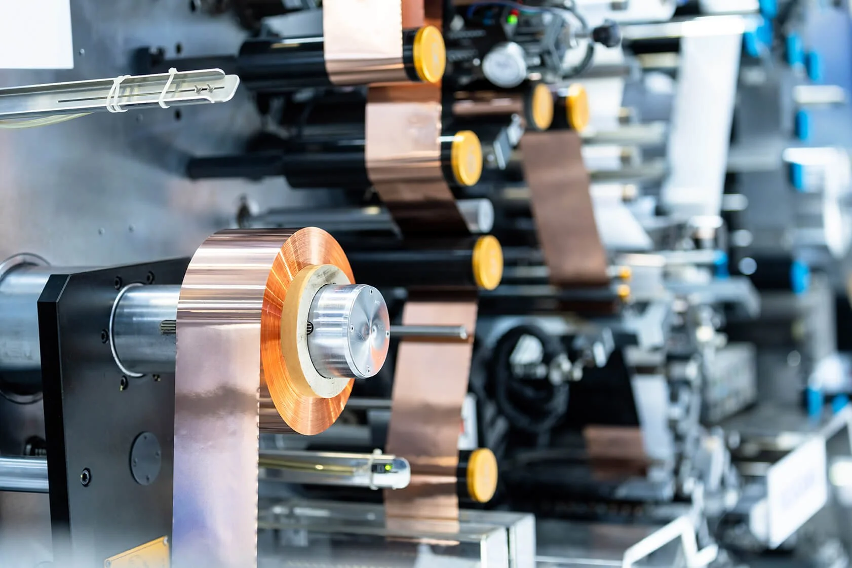 Lithium battery production factory.