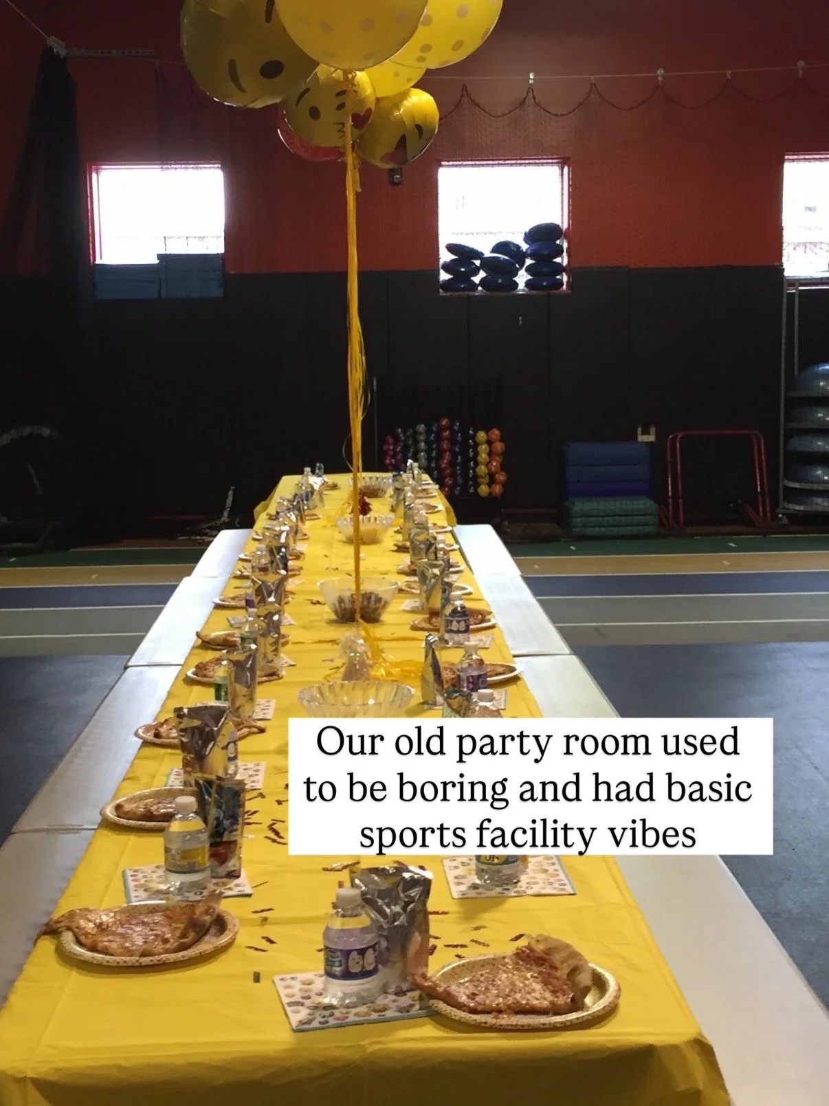 Our old party room did the job but this upgrade increased our party bookings substantially 🎂🧚🏼&zwj;♀️🫶🏼

Mural by @jasonnaylor 🌟✨

#mural #muralpainting #smallbuisness #familybusiness #sportsfacility