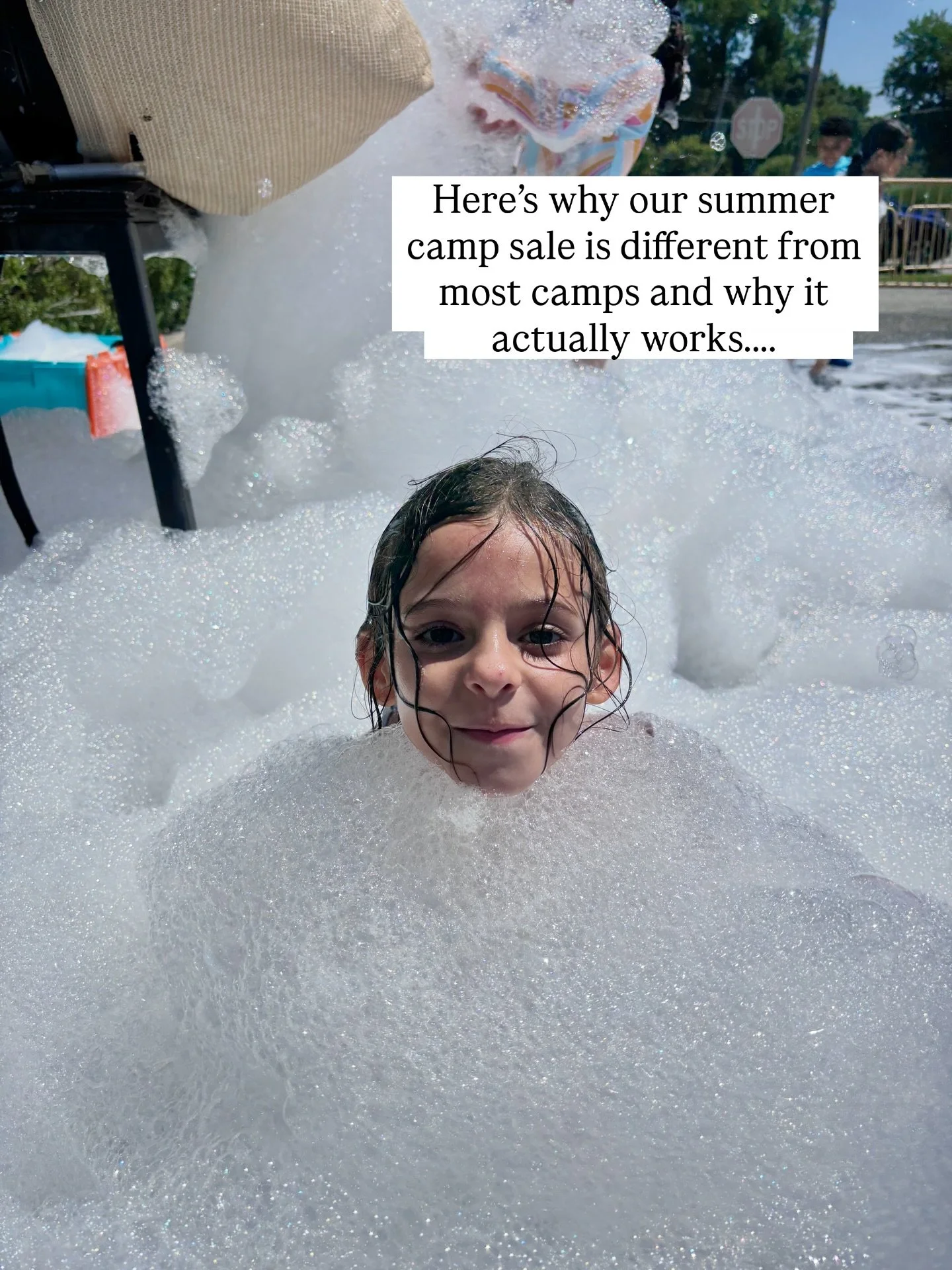 A few years ago I saw a camp in Florida doing this (I wish I remembered the name so I could tag them) and  I immediately thought why are we not doing this. 

It&rsquo;s definitely more work on our end but we wanted our type B families to benefit from