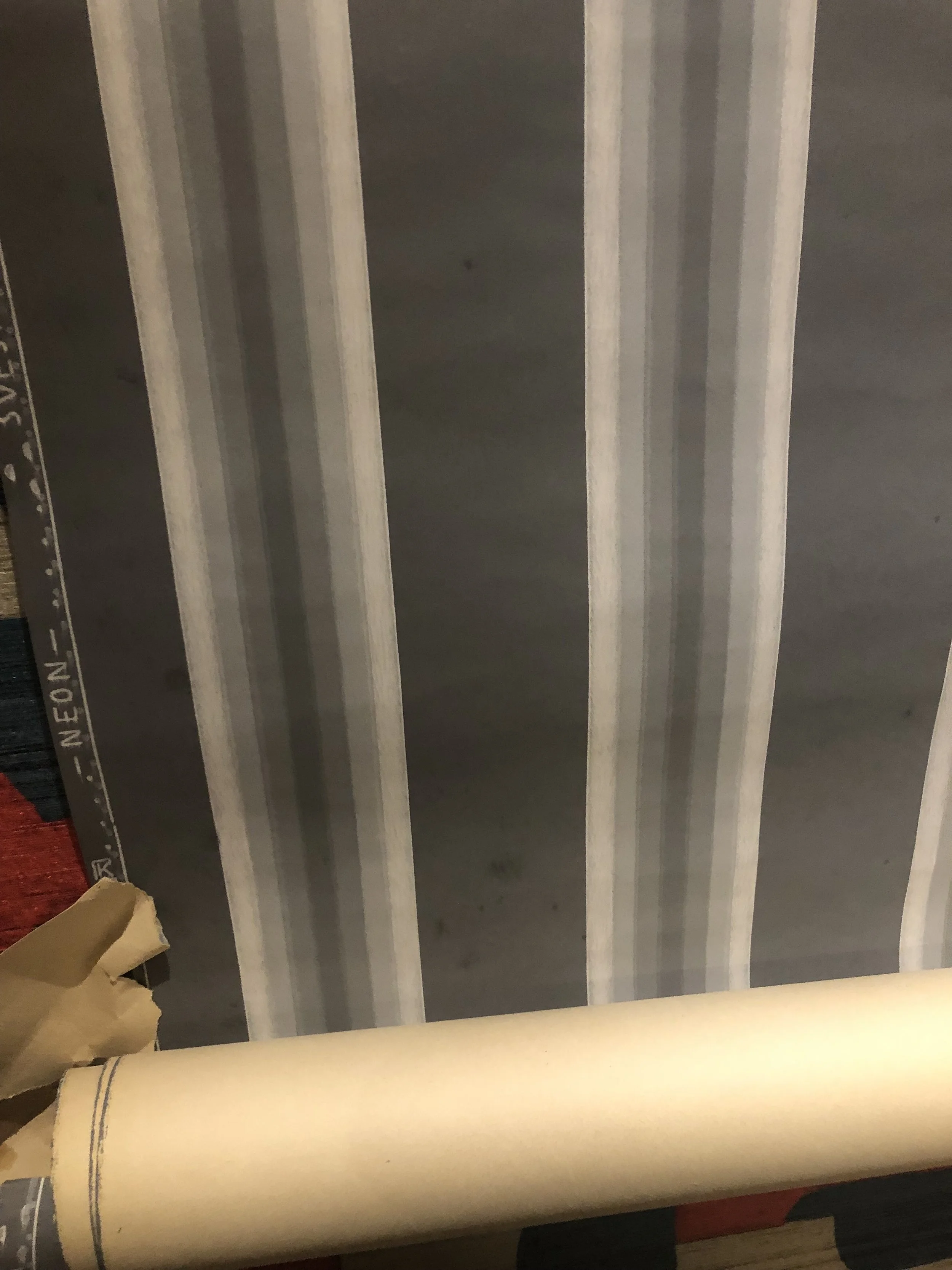 Tapeten NEON, Kåbergs tapetfabrik, 40-tal