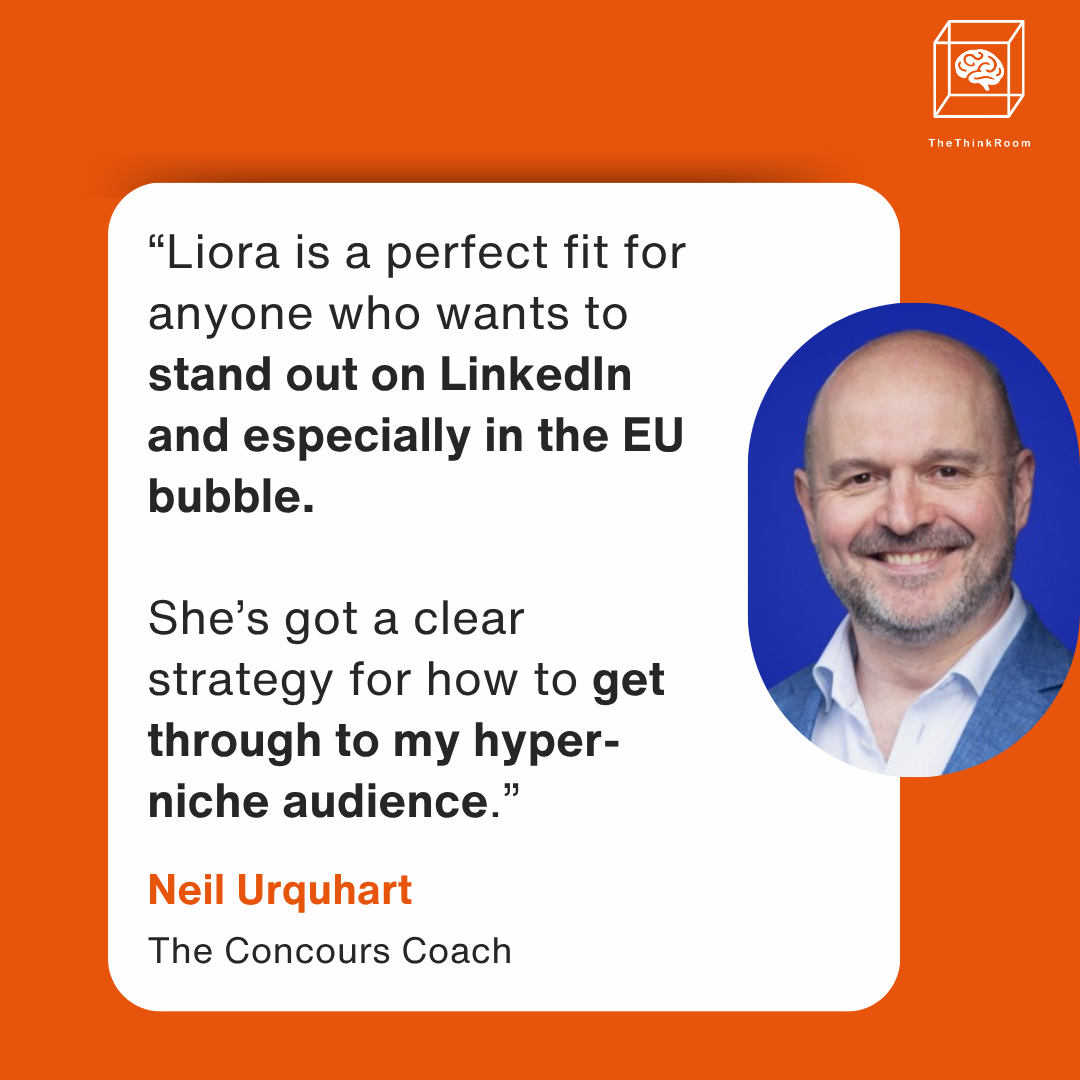 “Liora is a perfect fit for anyone who wants to stand out on LinkedIn and esp. in the EU bubble. She’s very up-to-date on the latest LinkedIn algorithm changes. More than that, she’s got a clear strategy for how to deal with those changes and get thr