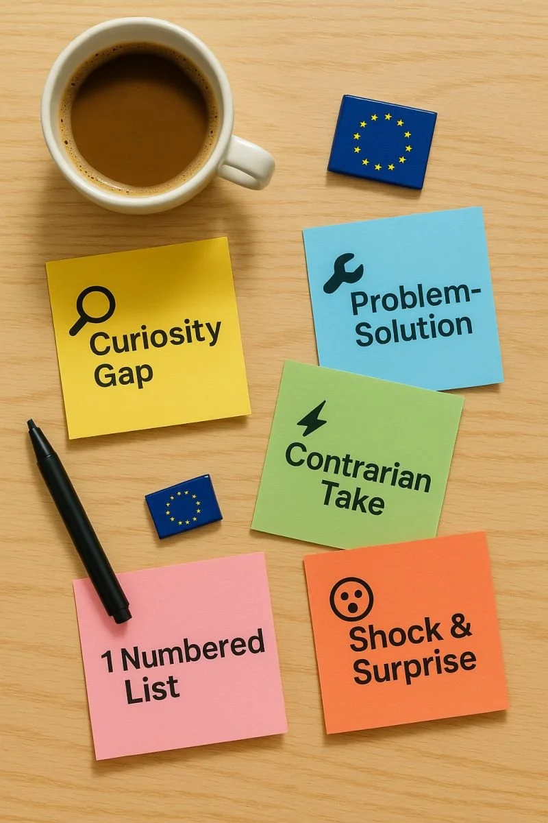 5 prompts to write perfect LinkedIn hooks