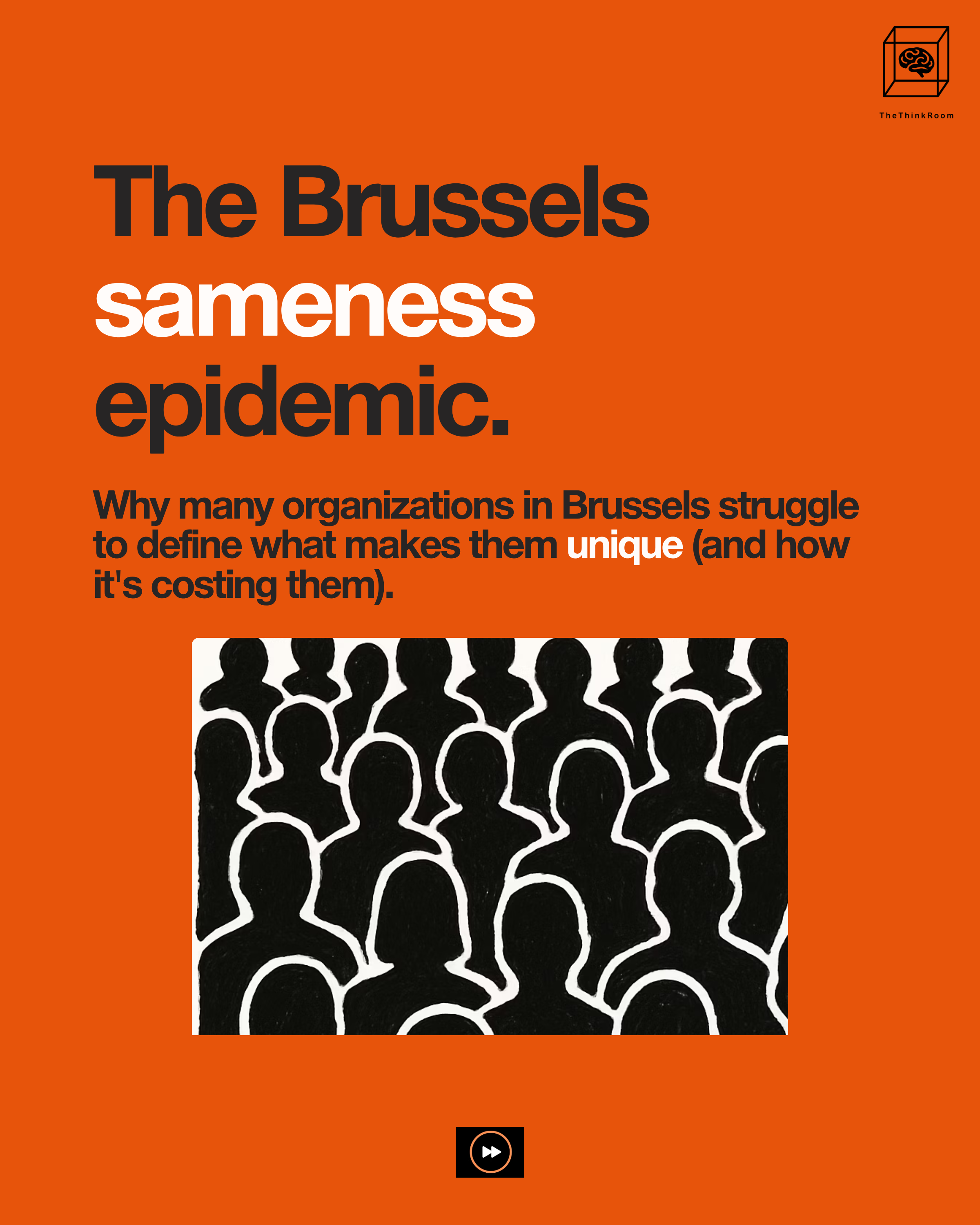 The brussels sameness epidemic