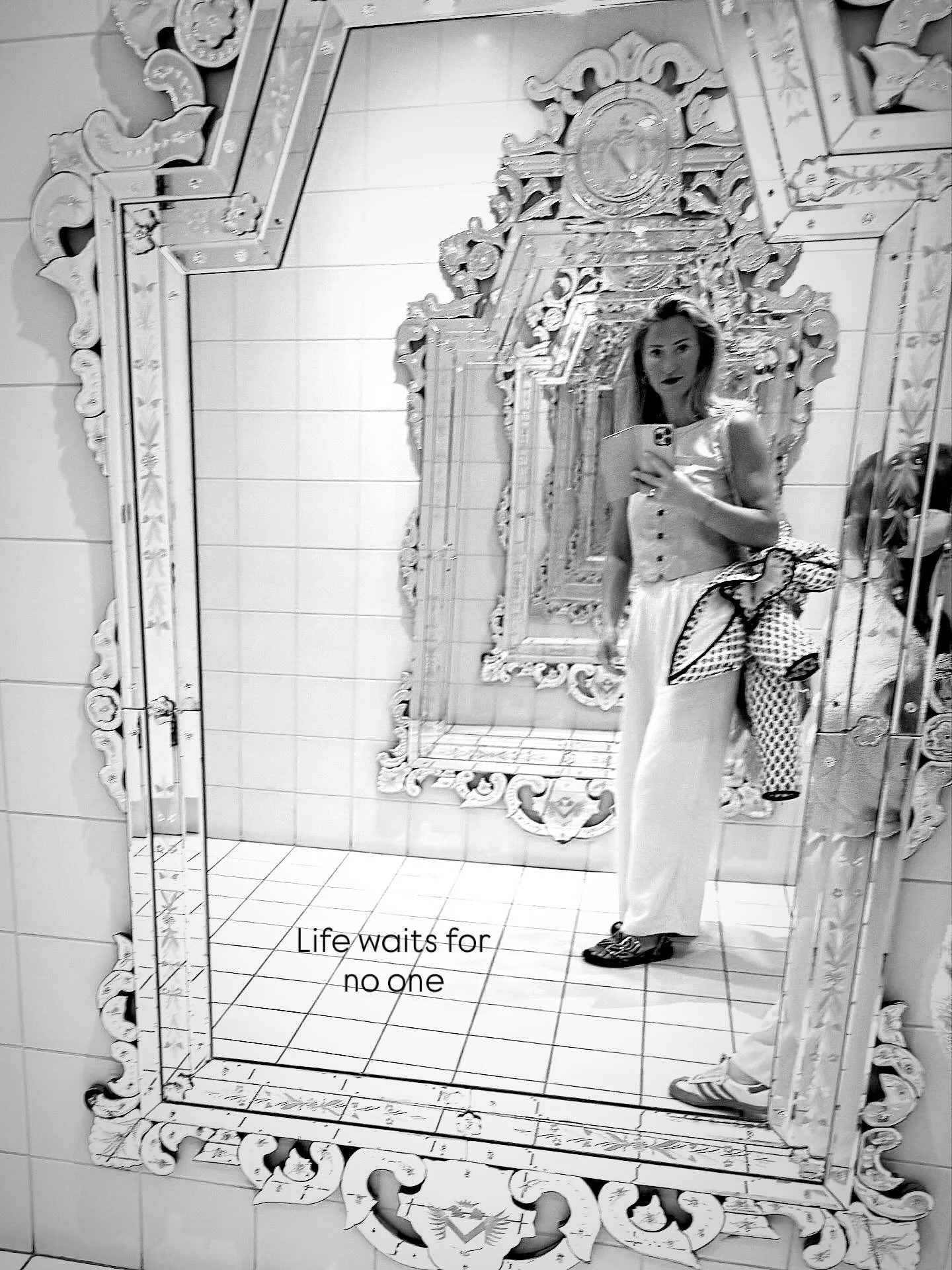 What is it you&rsquo;re waiting for? 

When will it be, that you feel with your entire being, today. Now. This moment. Is yours. Not, when this or when that happens. When that time comes or when I&rsquo;m more this, or less that. 

Who do you need to