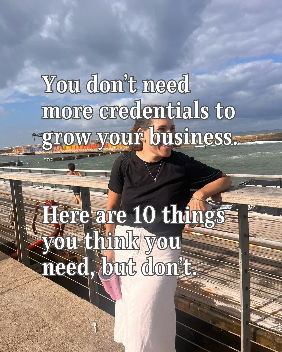 Stop 🛑 overthinking
Most entrepreneurs don&rsquo;t need a new plan.

🔖Save this for the next time you catch yourself waiting for perfection. 

Every week, I watch talented business owners talk themselves out of progress because they think they&rsqu