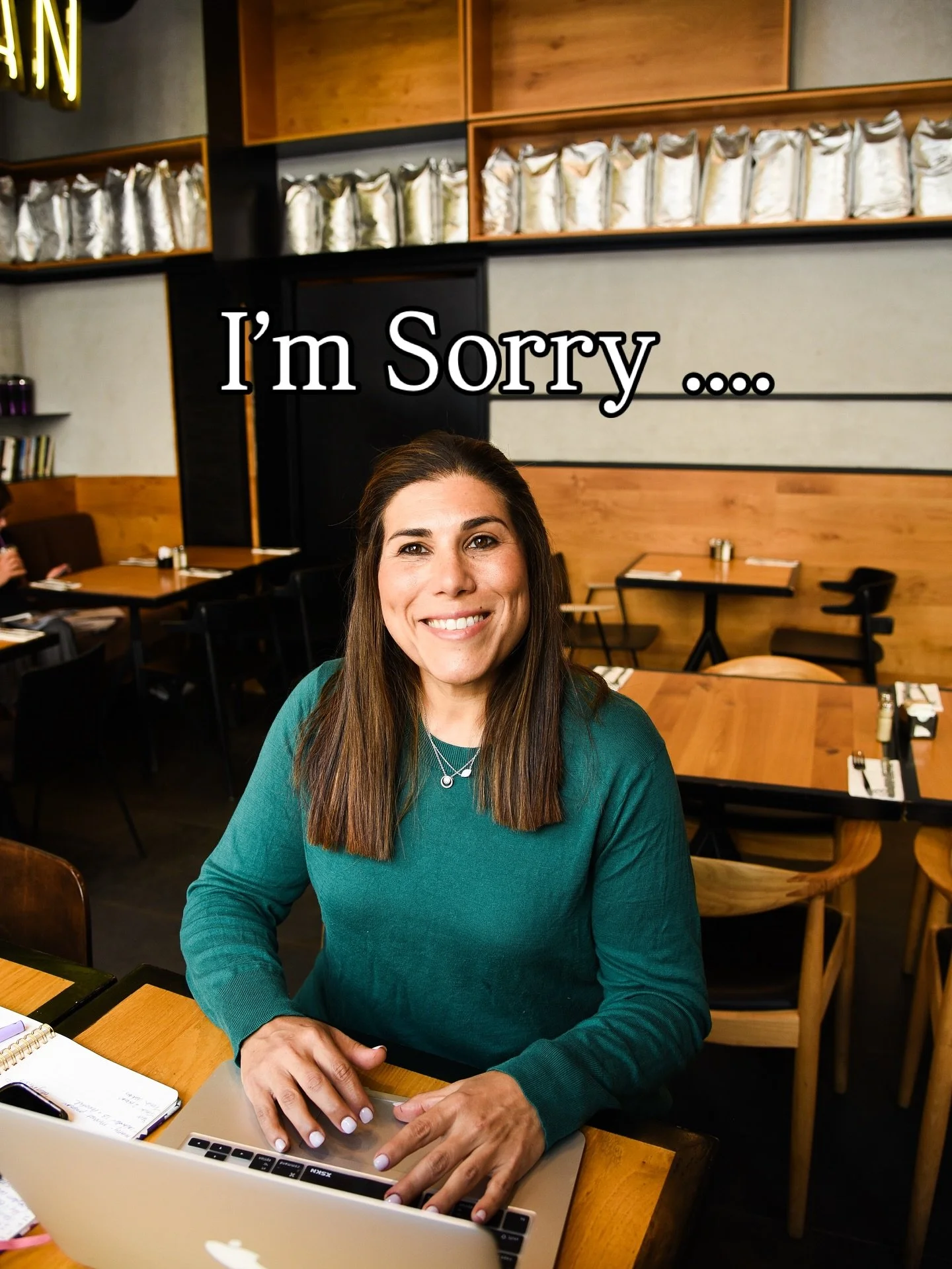 For every &ldquo;I&rsquo;m sorry&rdquo; you&rsquo;ve ever said just to keep the peace, here&rsquo;s your reminder:

💬 Comment &ldquo;SMILE&rdquo; below and I&rsquo;ll send you a little present , 10 empowered ways to respond when someone says, &ldquo