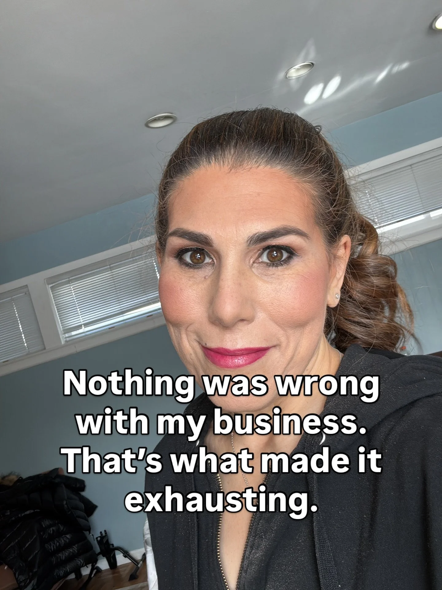 I didn&rsquo;t burn out because I wasn&rsquo;t good at business.

I burned out because I was always available, holding everything together, and guessing instead of seeing my numbers clearly.

When the backend is clear, income steadies and growth stop