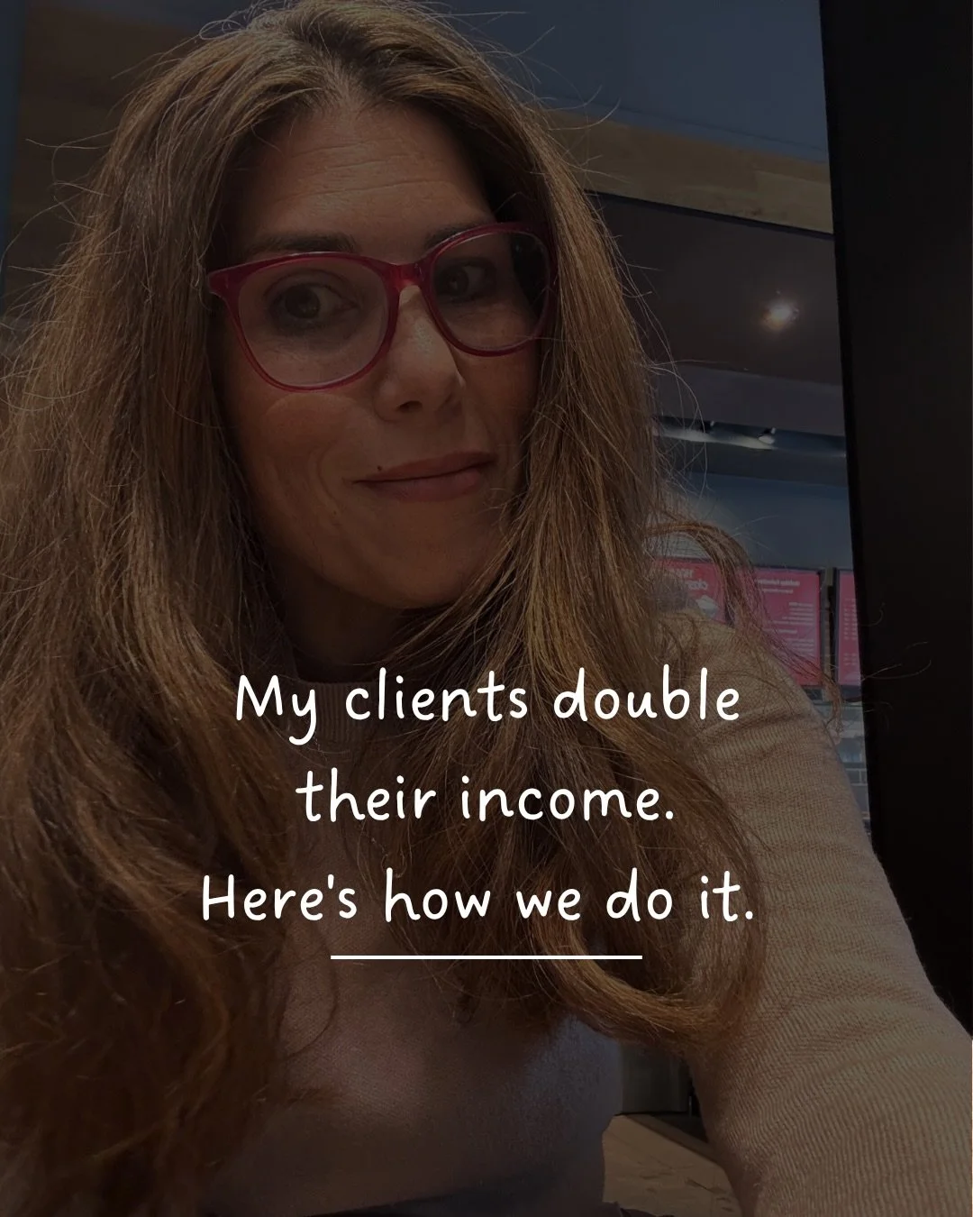 For anyone who&rsquo;s been wondering why they aren&rsquo;t financially making more in their business. 

My clients double their income working with me long term (6 months&hellip;) 

Not because they worked harder.
Because they stopped building on a 