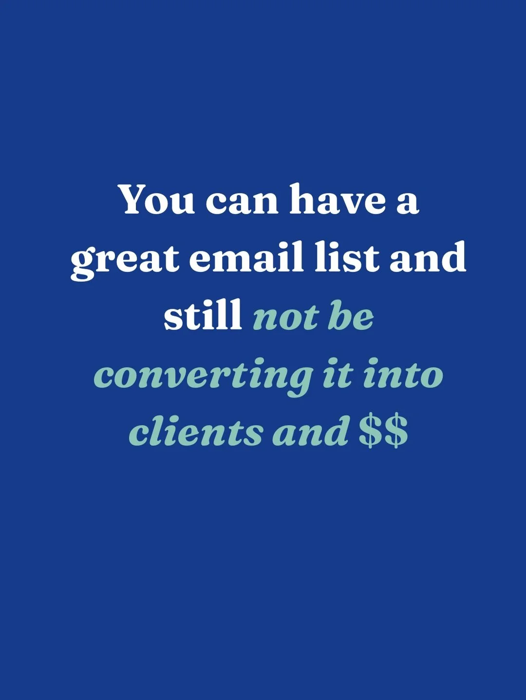 A warm audience with nowhere to go is just a following.

The gap usually isn&rsquo;t what you&rsquo;re writing. It&rsquo;s what happens after someone finishes reading.

And if you don&rsquo;t have an email list yet, well... that&rsquo;s a whole other